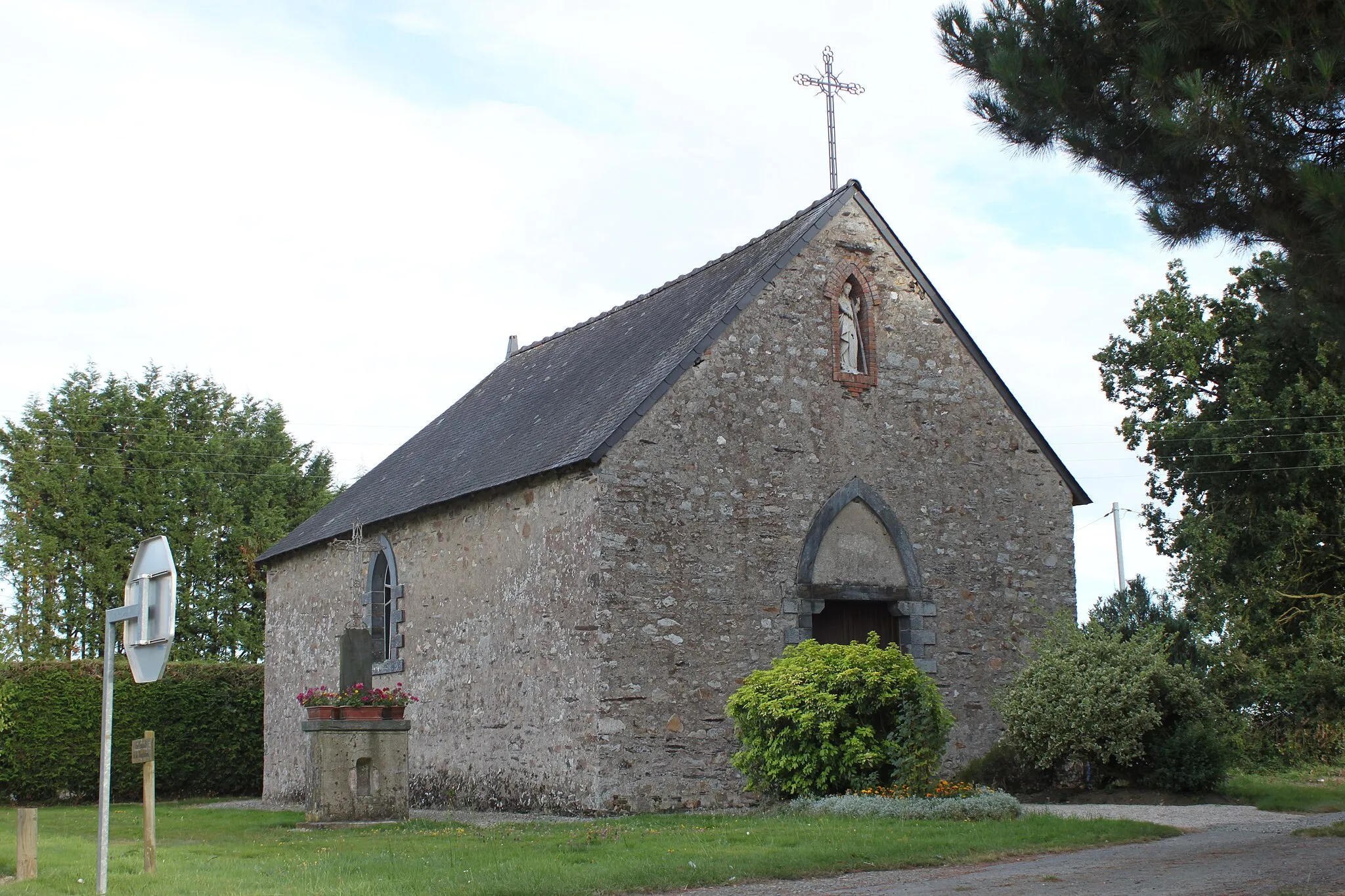 Photo showing: Chapelle de la Magdeleine, Fr-44-Saint-Vincent-des-Landes.