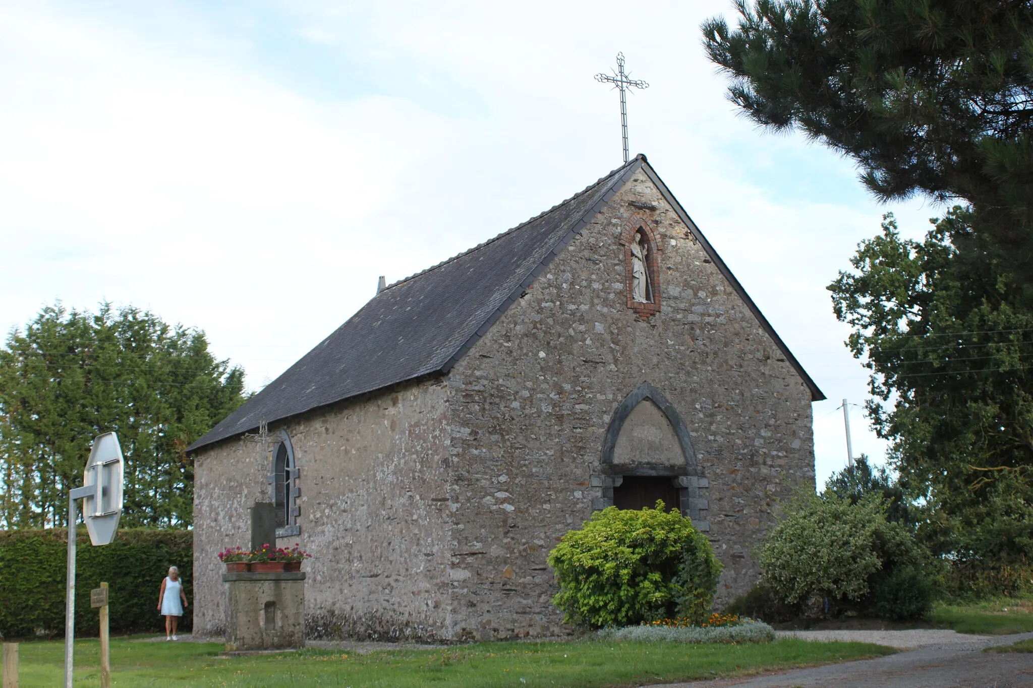 Photo showing: Chapelle Sainte-Magdeleine (XV°XIX°), Fr-44-Saint-Vincent-des-Landes