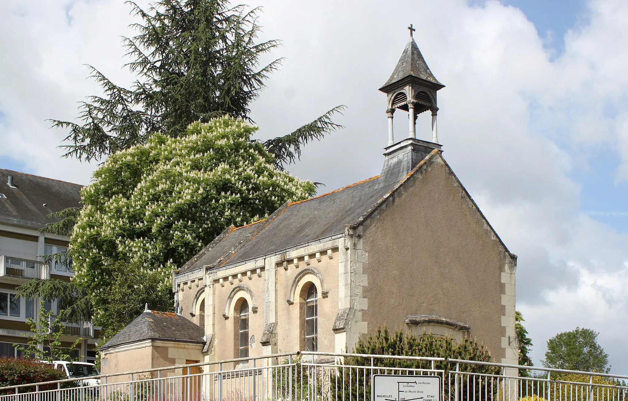 Photo showing: Chapelle de la maison de retraite, les Ponts, Fr-49-Thouarcé.