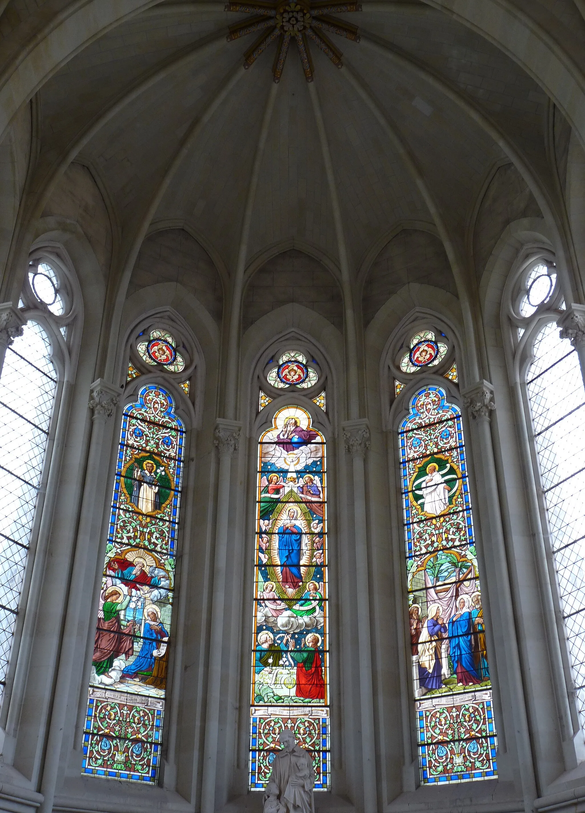 Photo showing: Église Notre-Dame de Faye-d'Anjou (49).