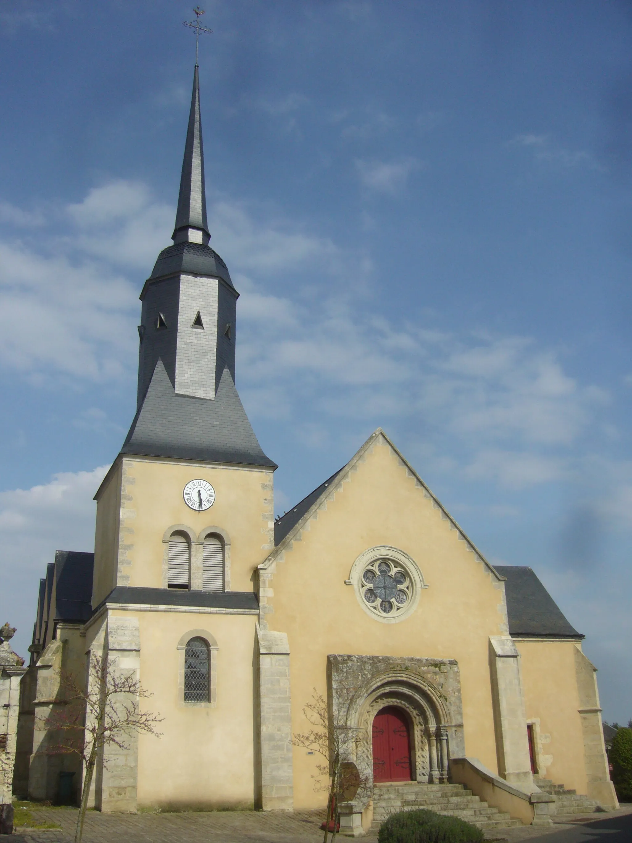 Photo showing: This building is indexed in the base Mérimée, a database of architectural heritage maintained by the French Ministry of Culture, under the reference PA00109704 .