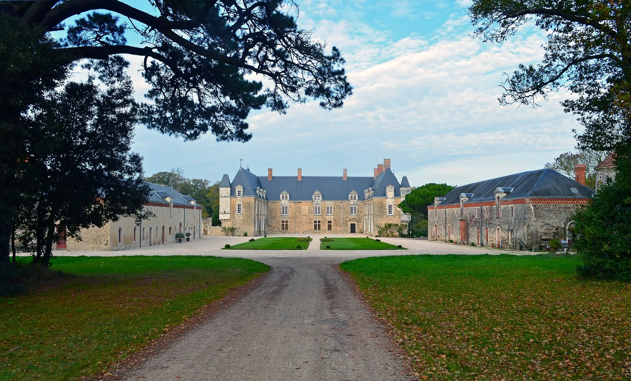 Photo showing: Beaumarchais castle - Brétignolles-sur-Mer (Vendée)