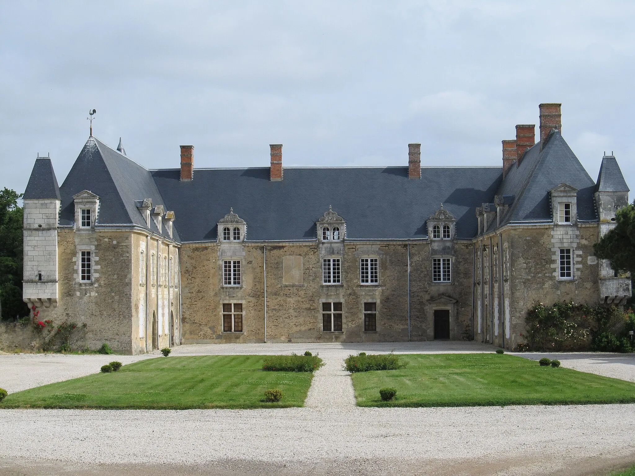 Photo showing: Brétignolles-sur-Mer: castle Beaumarchais
