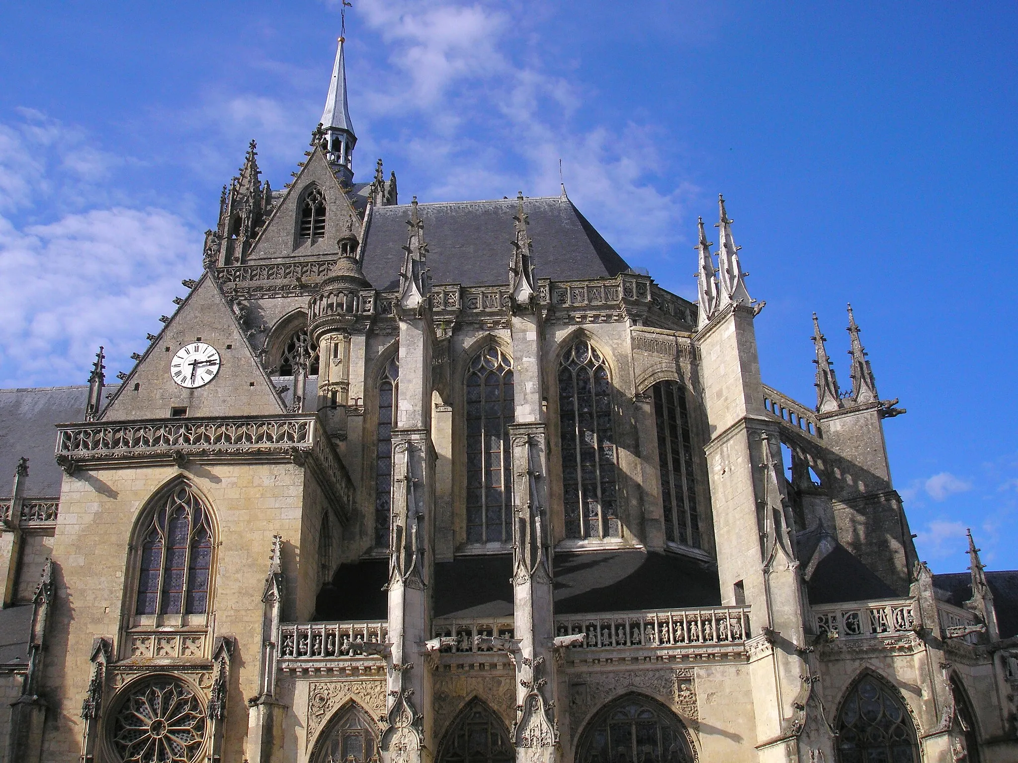 Photo showing: La Ferté-Bernard (dép. de la Sarthe - région Pays de la Loire). L'église Notre-Dame-des-Marais.