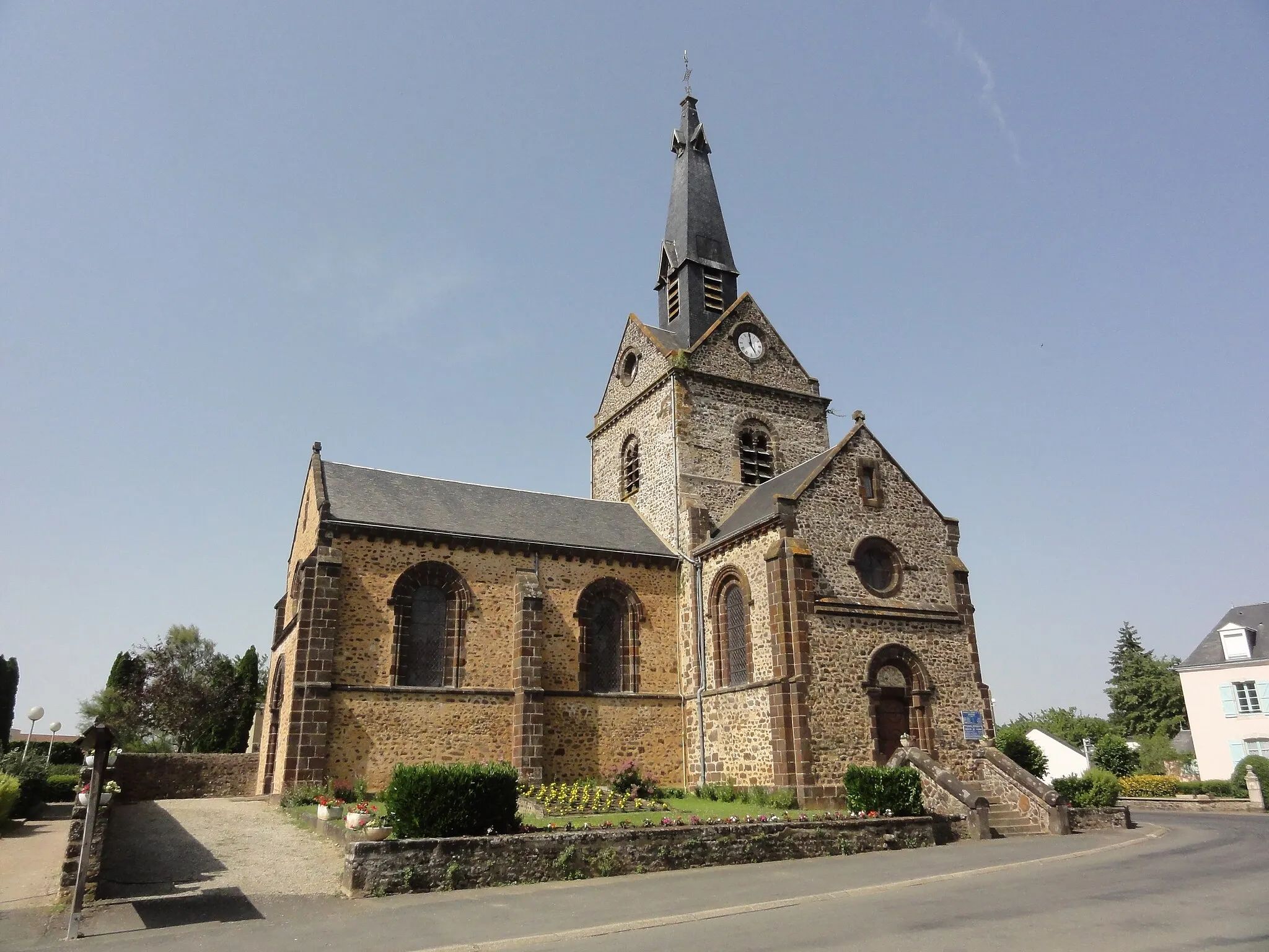 Photo showing: Vernie (Sarthe) église