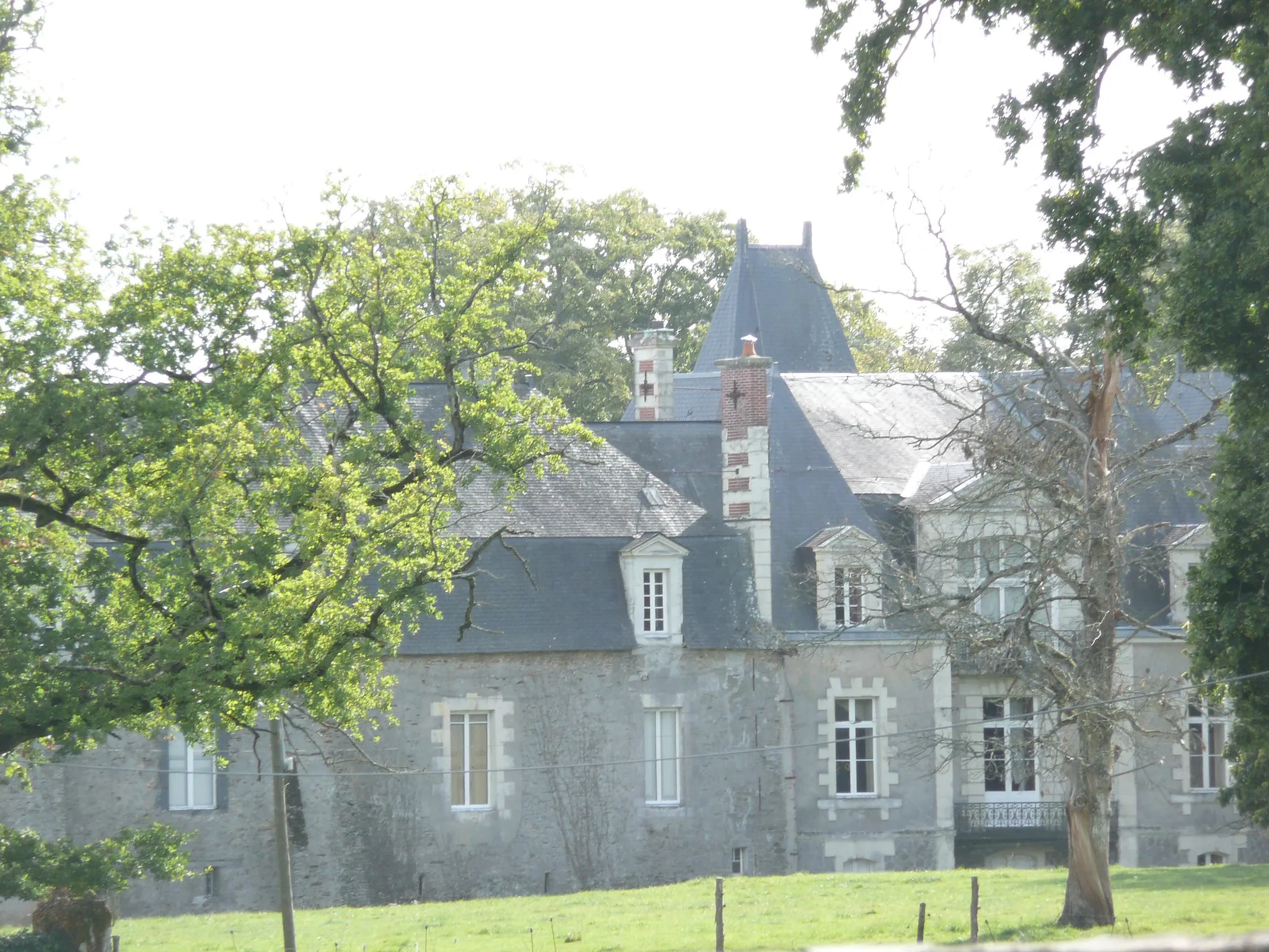 Photo showing: Candé - Propriété du château de La Saulaie