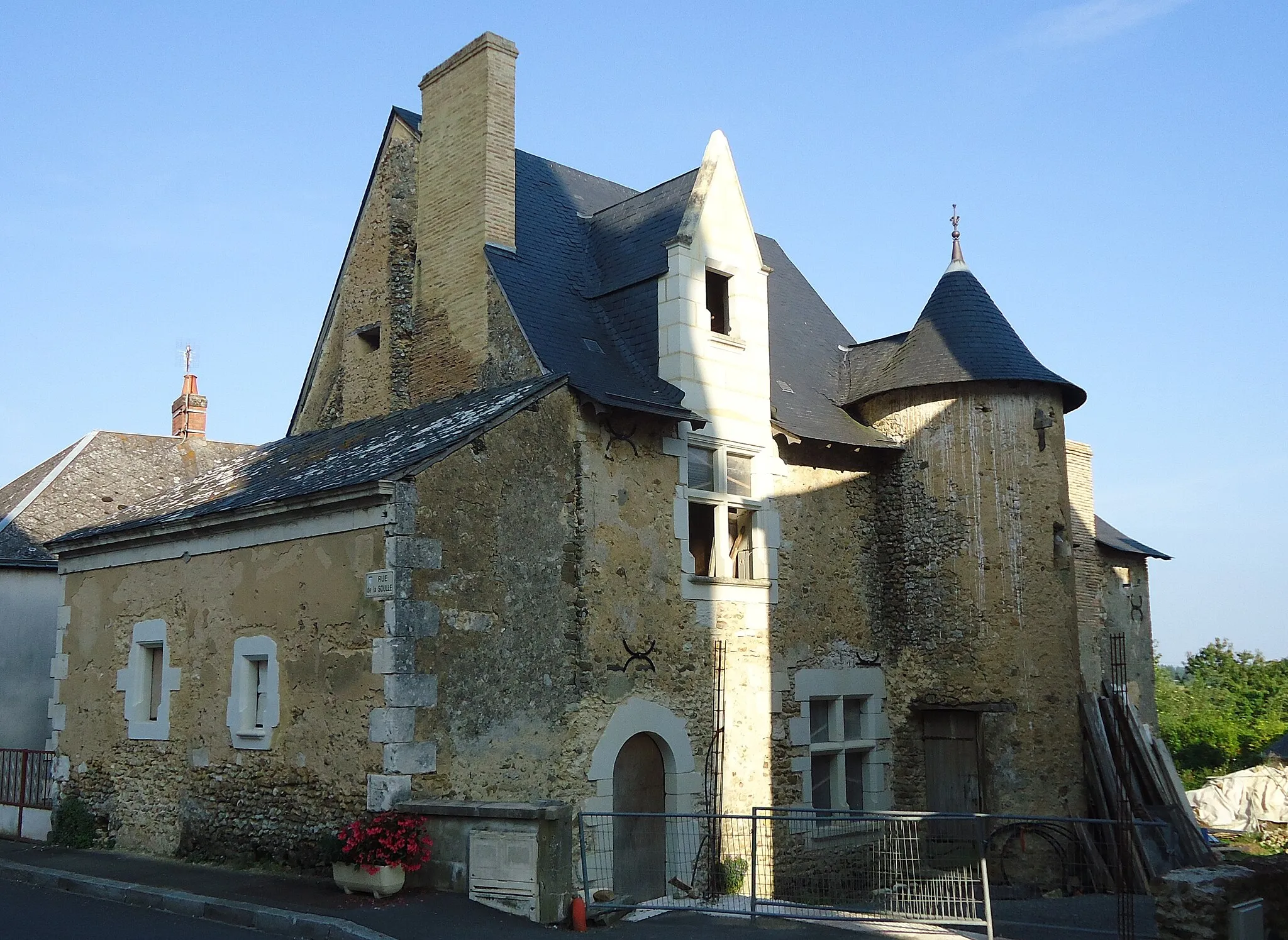 Photo showing: Manoir de l'église - Mareil-sur-Loir - Sarthe (72)