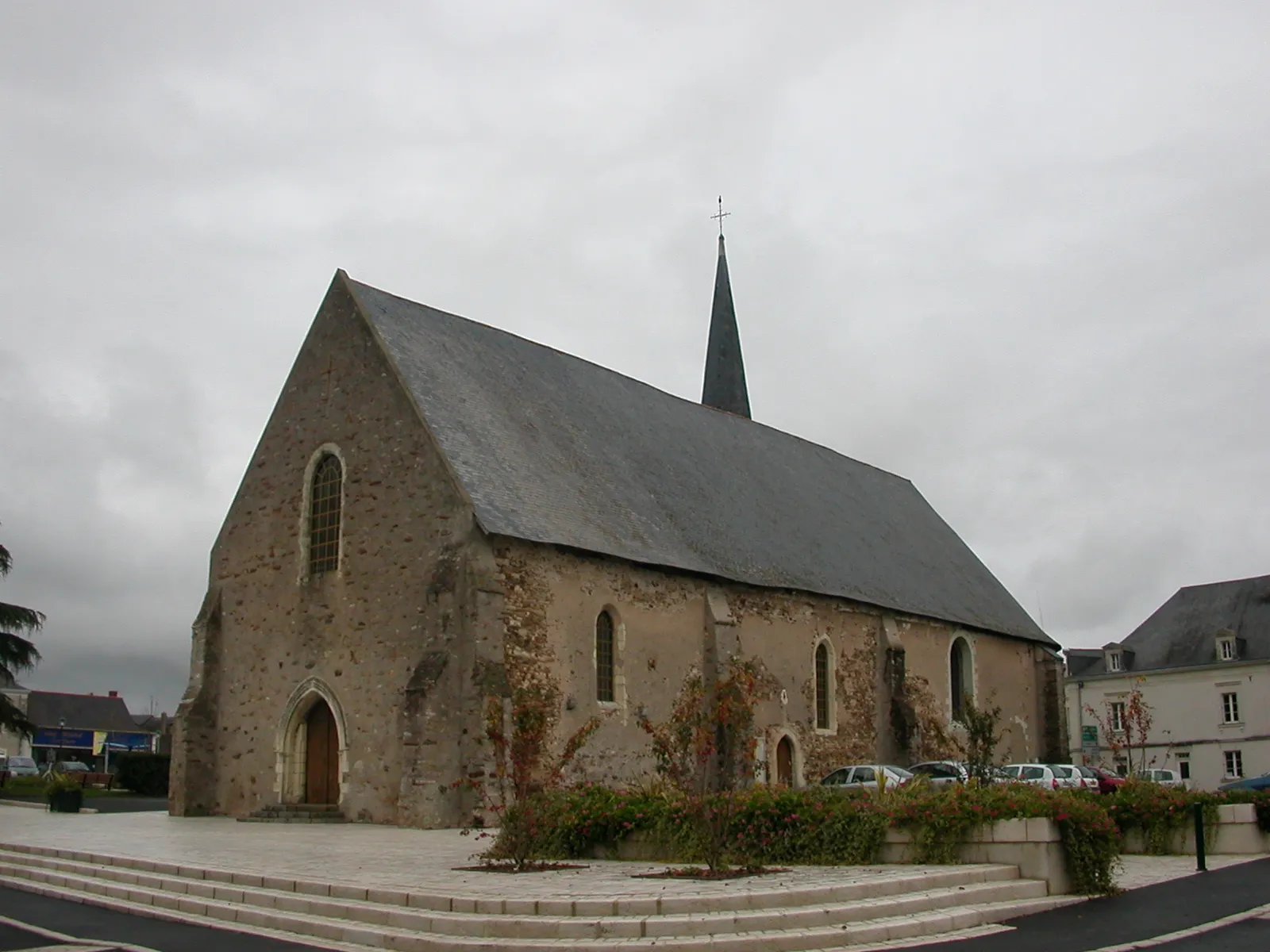 Photo showing: Church of Champtocé-sur-Loire