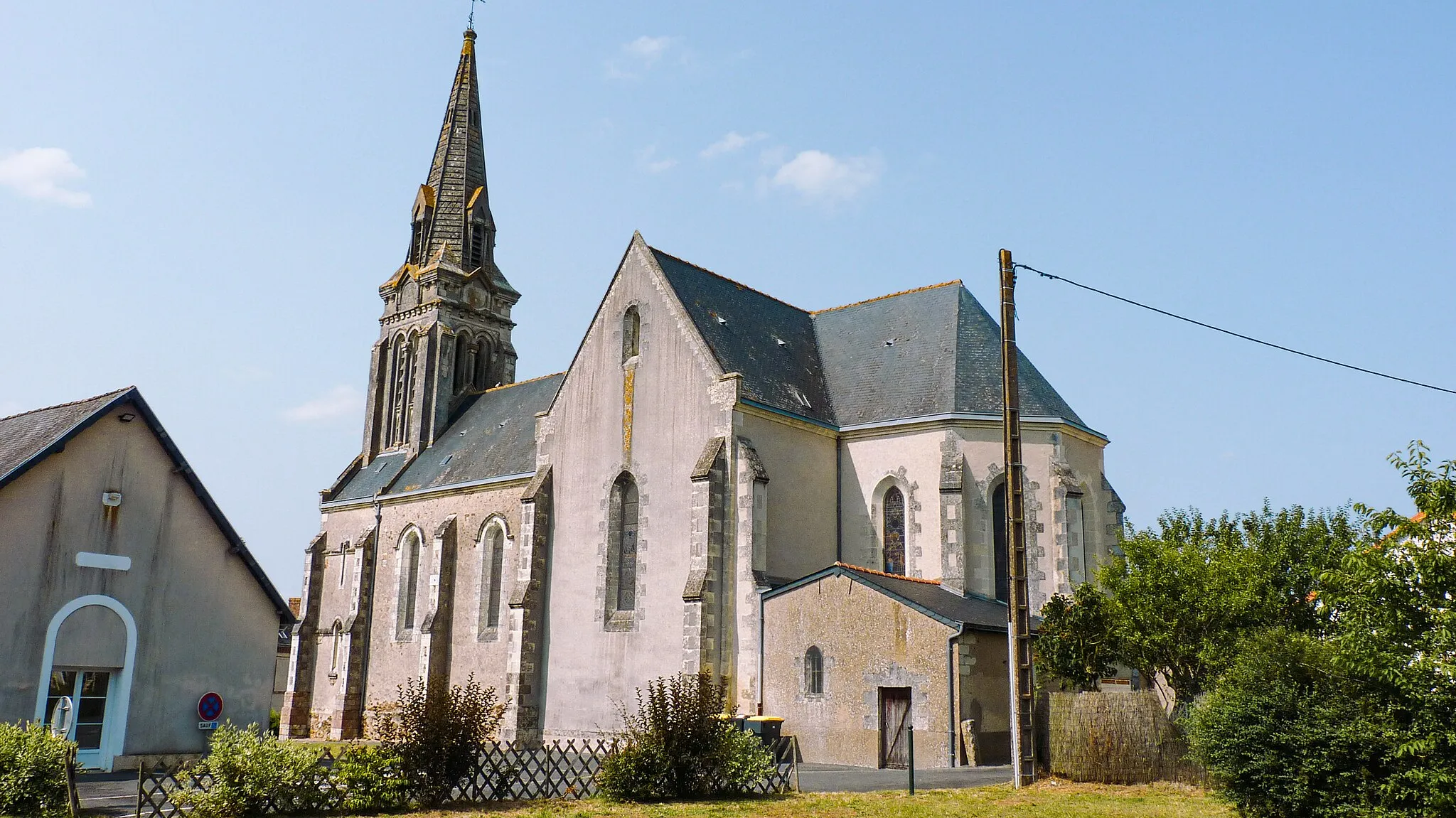 Photo showing: Église Saint-Clément de Cossé-d'Anjou