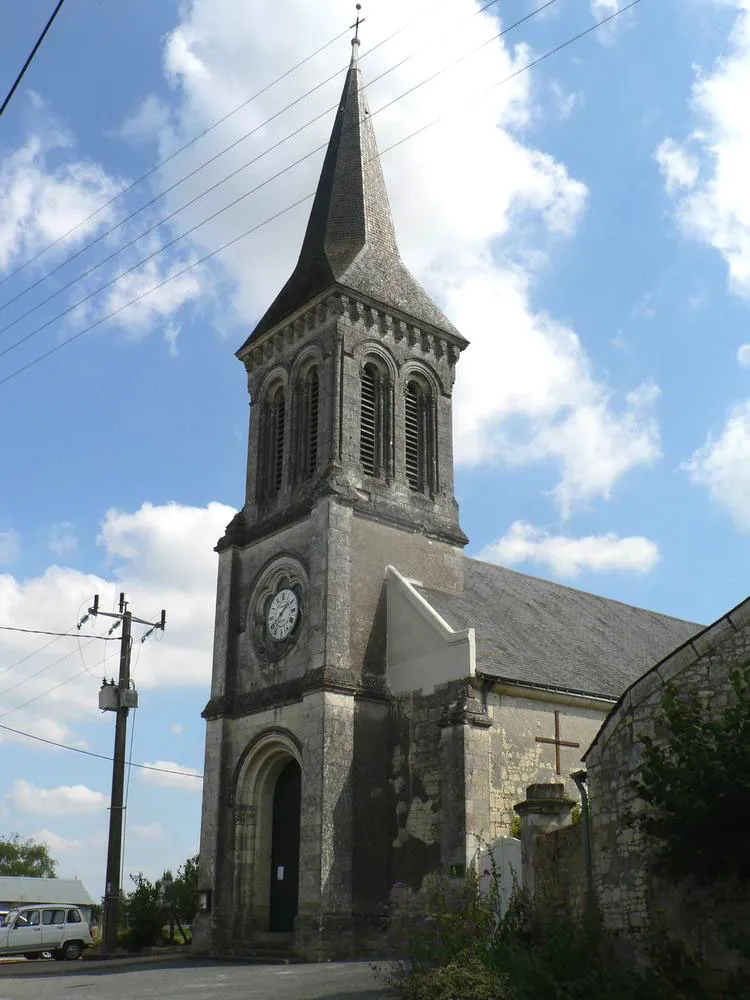 Photo showing: Église de Luigné (Maine-et-Loire, France).