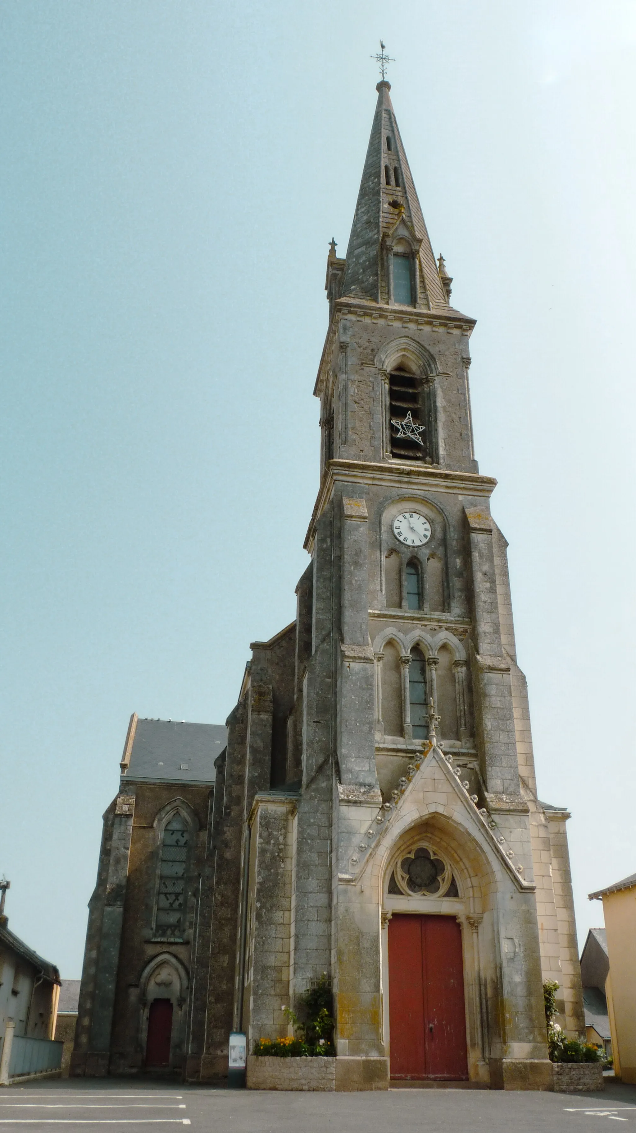 Photo showing: Église Sainte-Christine de Sainte-Christine