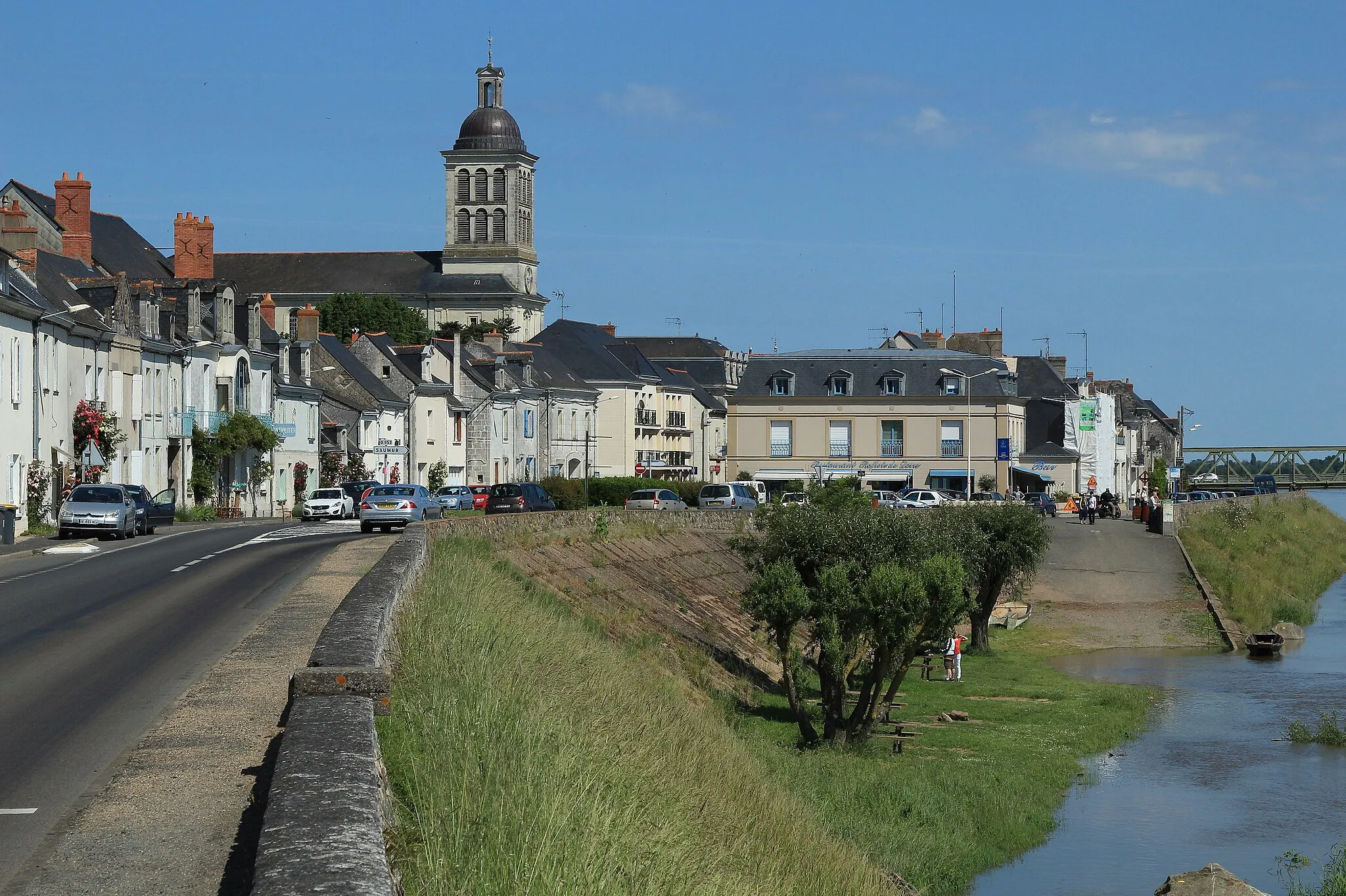 Photo showing: Levée du Roi René à Saint-Mathurin-sur-Loire