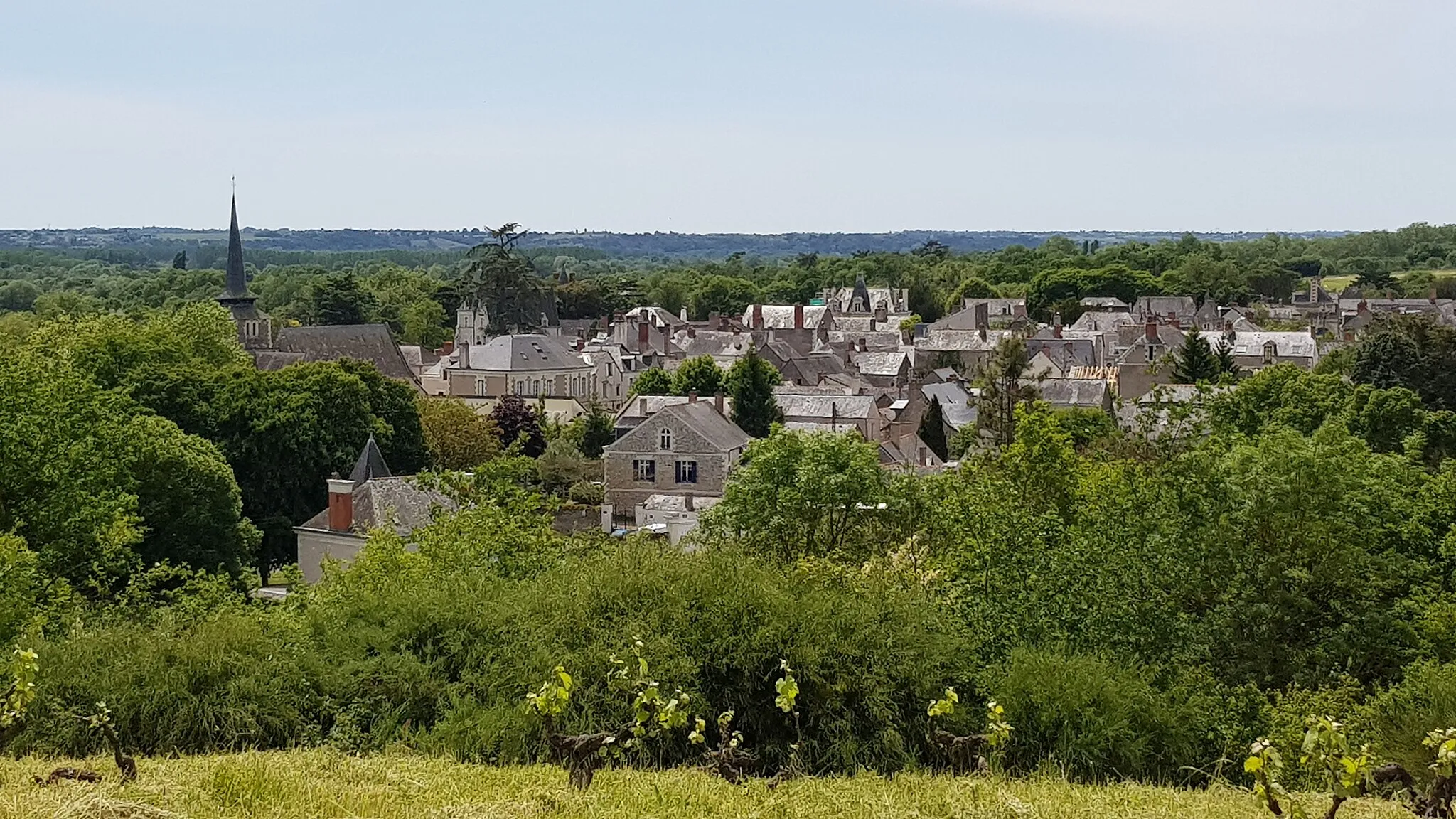 Photo showing: Photo du bourg historique de Savennières dans le Maine-et-Loire