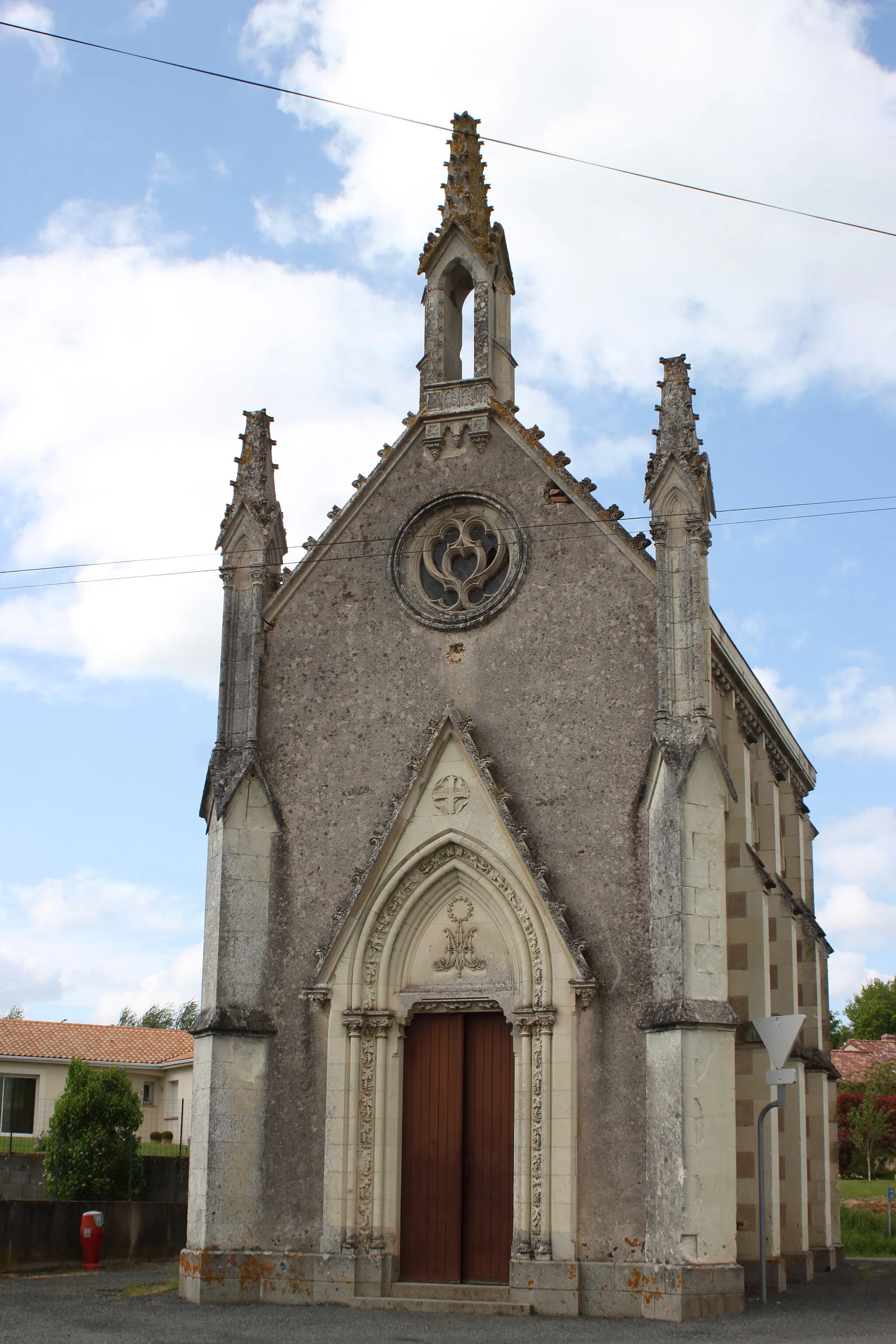 Photo showing: Chapelle de Vertu, Fr-49-Coron.