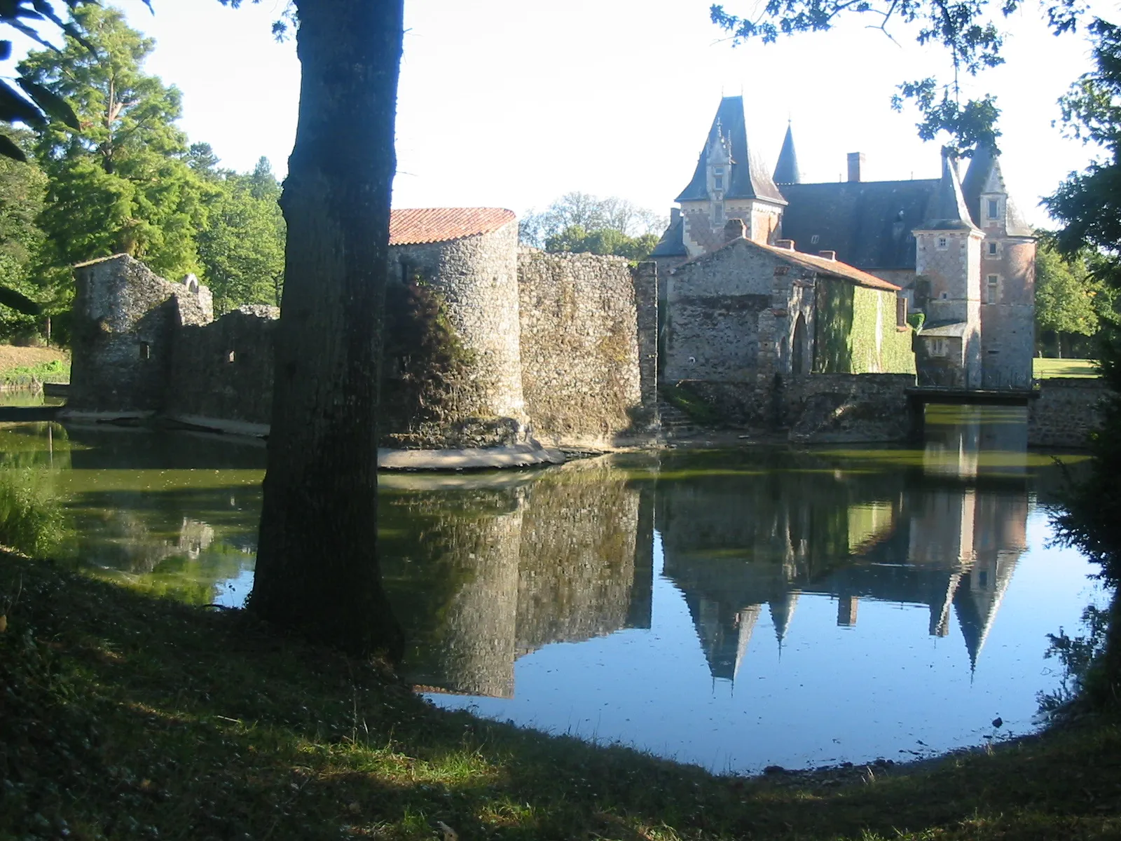 Photo showing: Château du Coudray-Montbault à Vihiers (Maine-et-Loire, France).