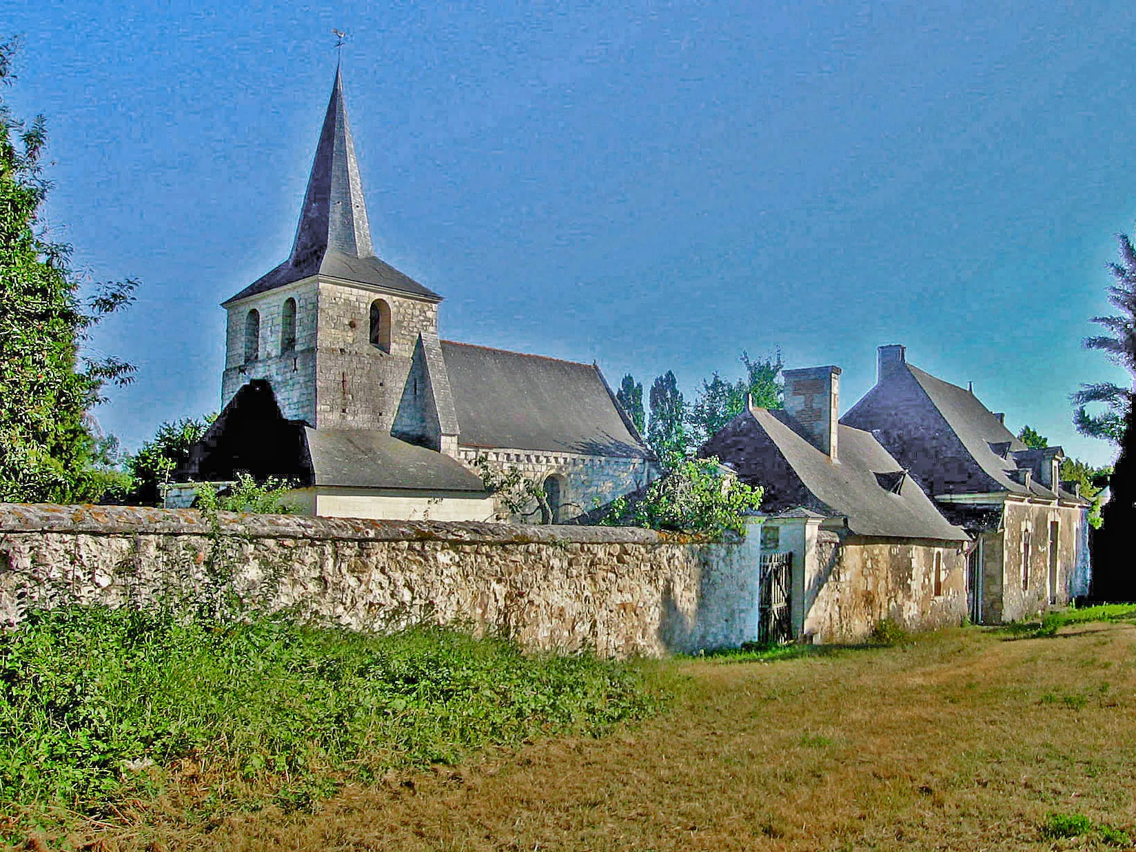 Photo showing: Presbytère de Chartrené, 18ème siècle.