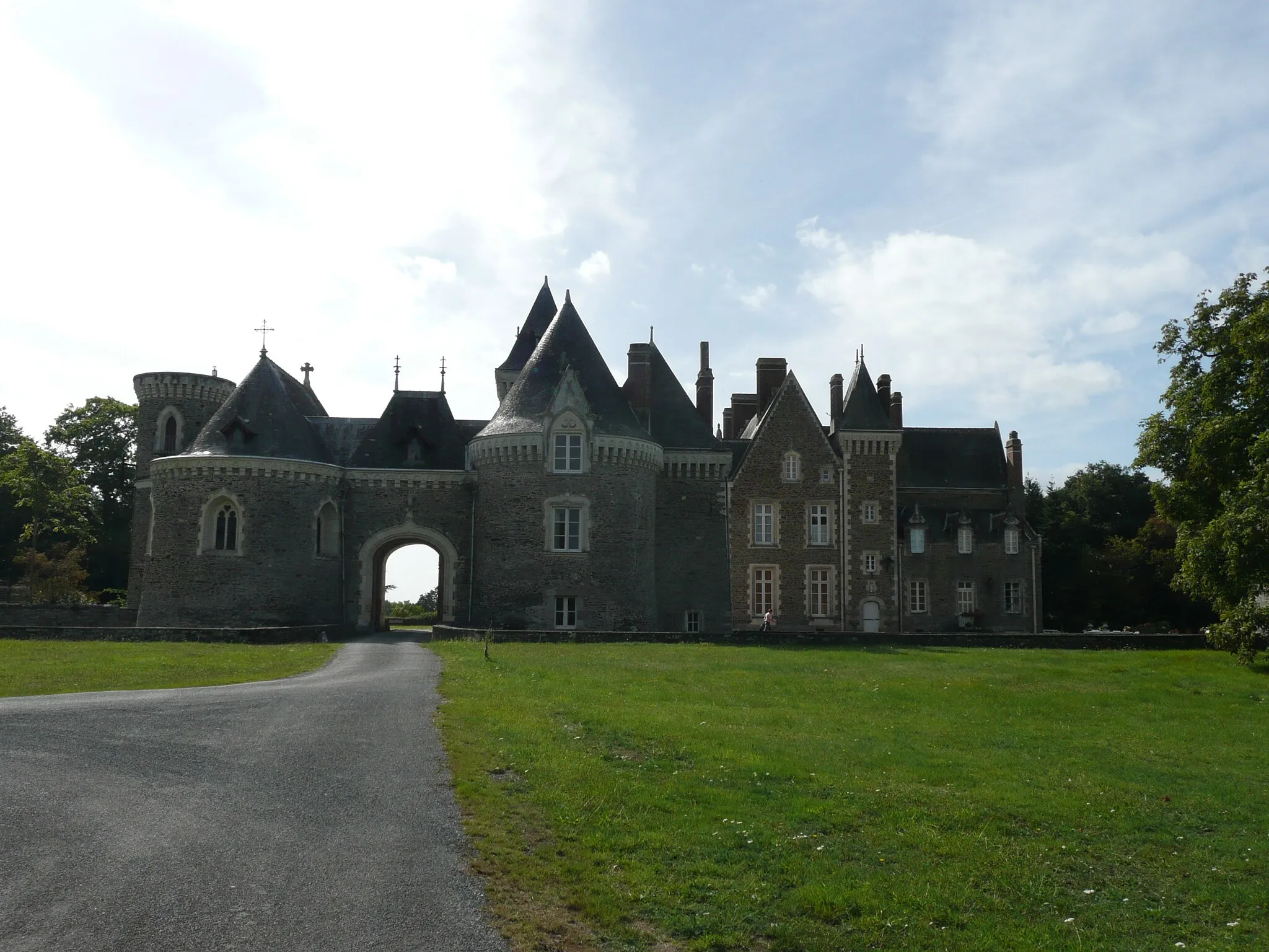 Photo showing: Freigné - Château de Bourmont