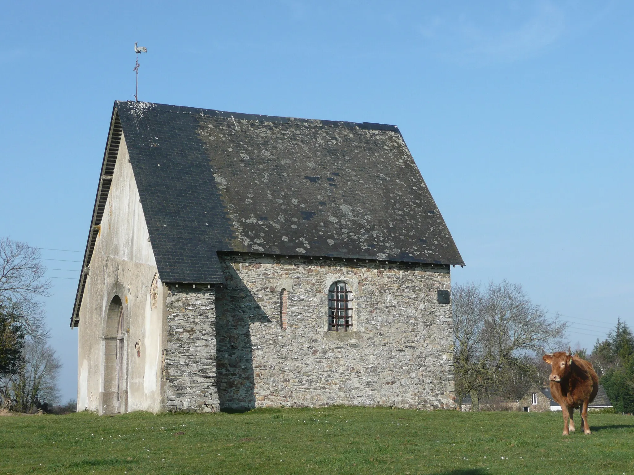 Photo showing: Grugé - Chapelle Saint-Gilles 2