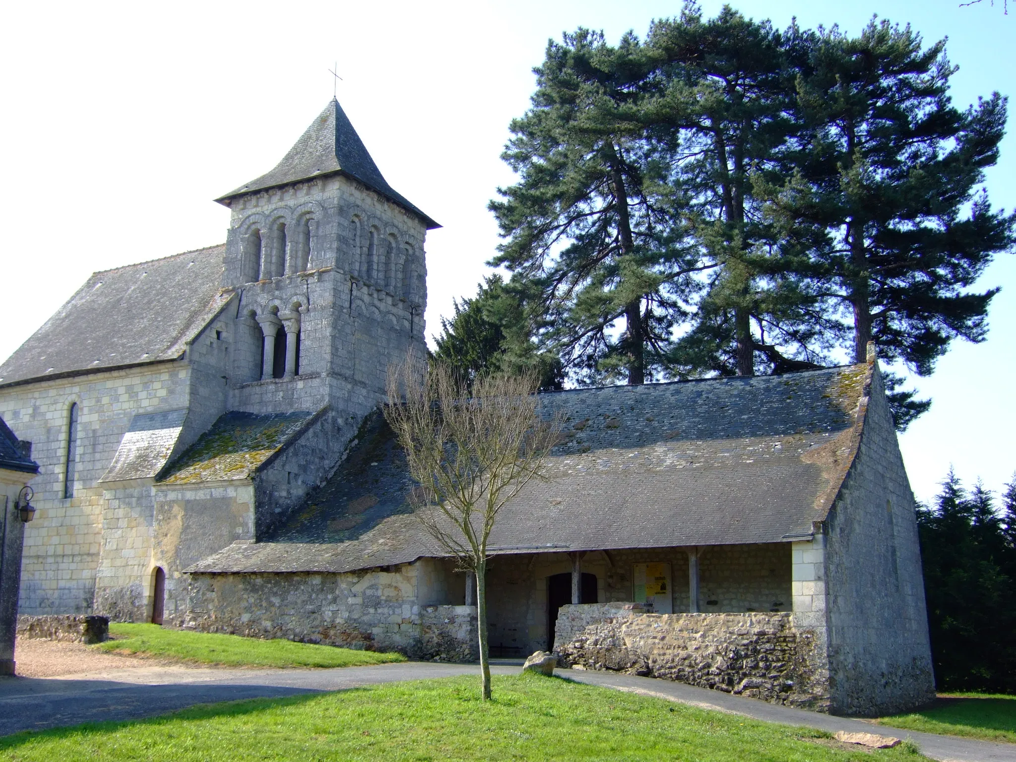 Photo showing: L'église Saint-Barnabé à Saint-Georges-des-Sept-Voies