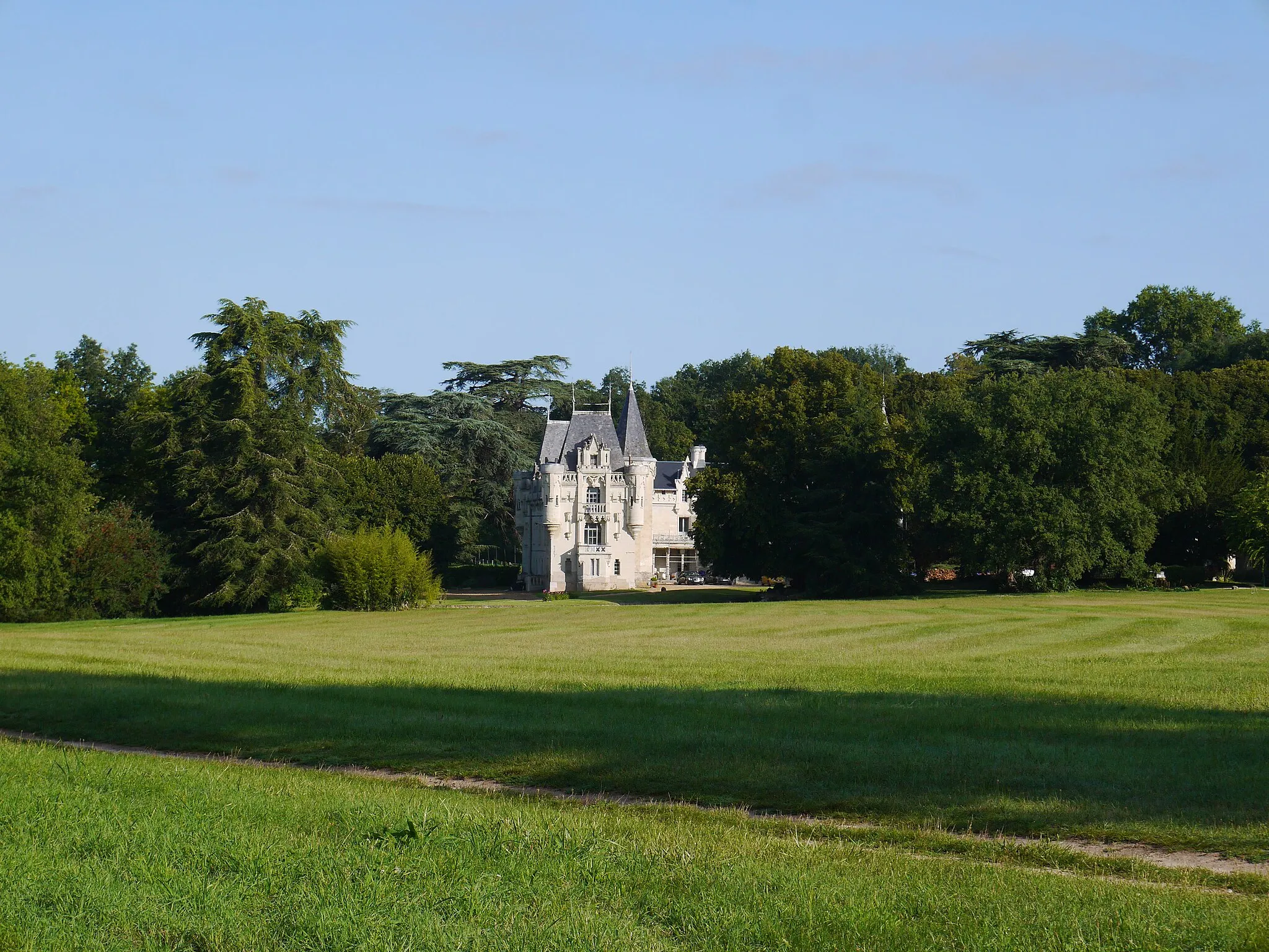 Photo showing: Le château de Salvert à Neuillé (Maine-et-Loire, France).