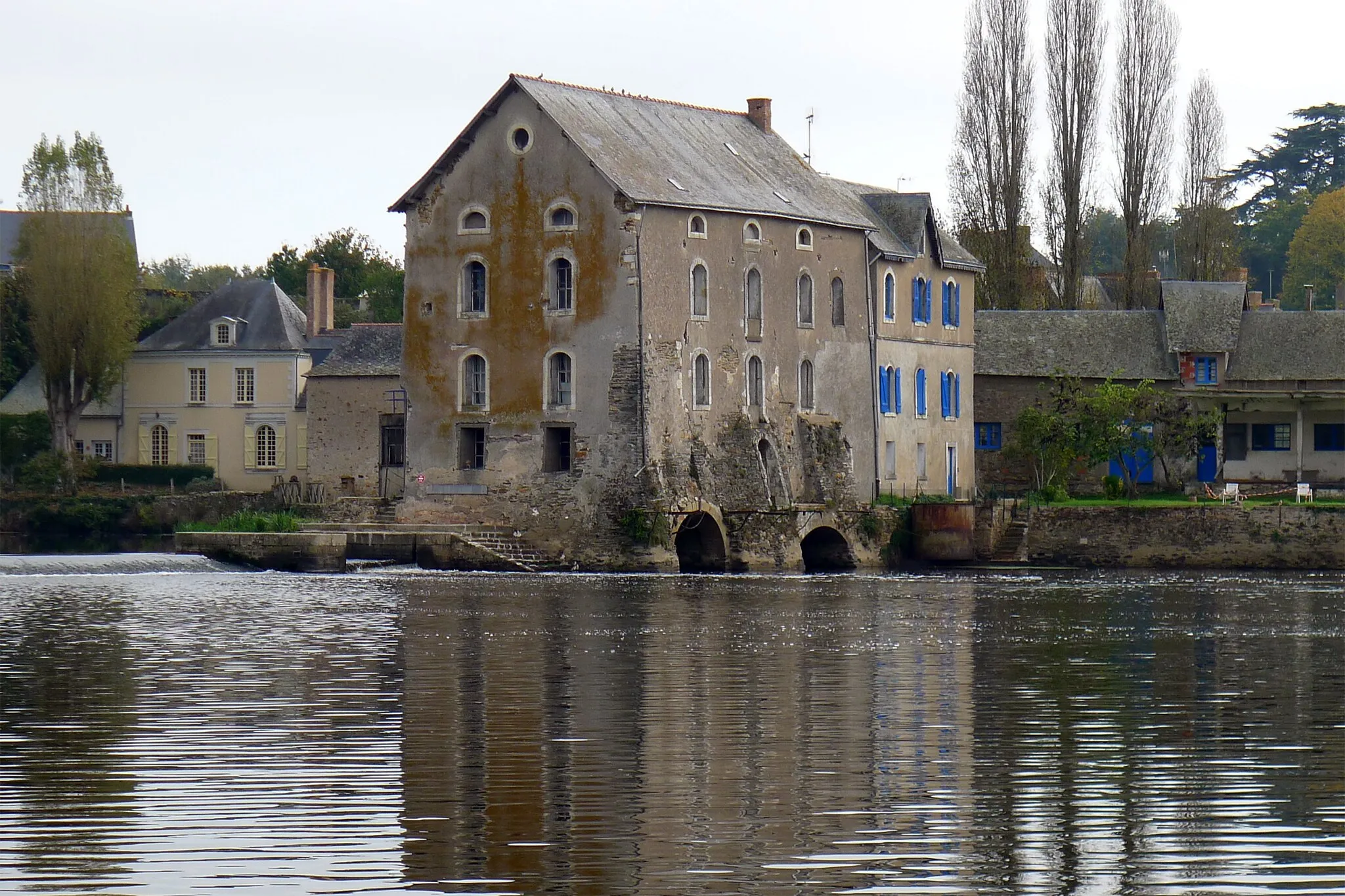 Photo showing: Grez-Neuville (ancien moulin) - Maine-et-Loire (France)