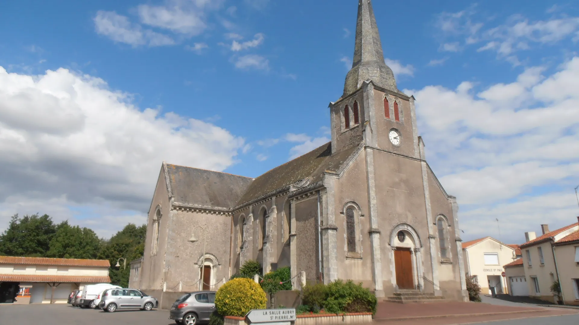 Photo showing: l'église de la chapelle aubry