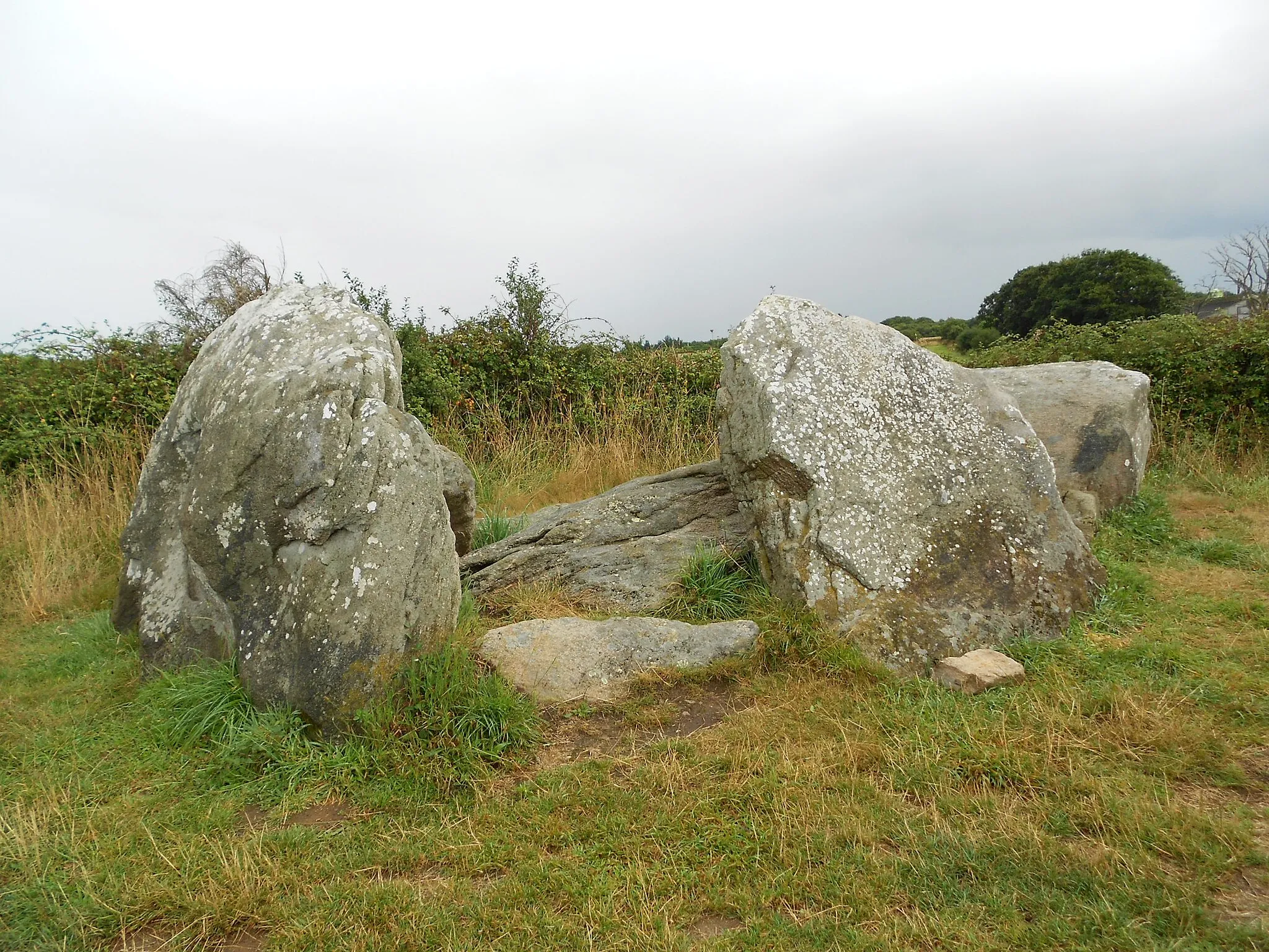 Photo showing: Dolmen de Kerbourg, Saint-Lyphard