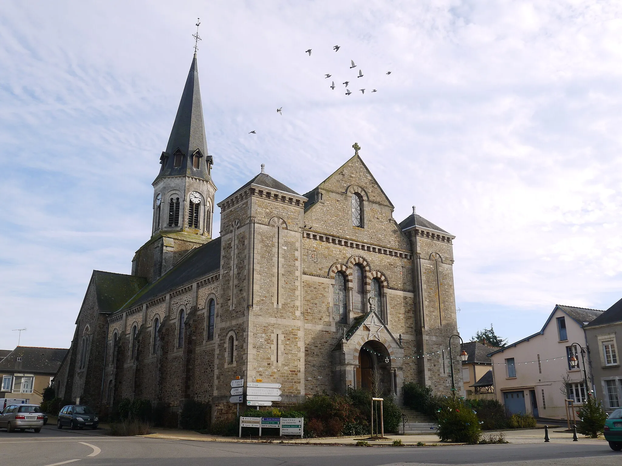 Photo showing: L'église Saint-Martin.