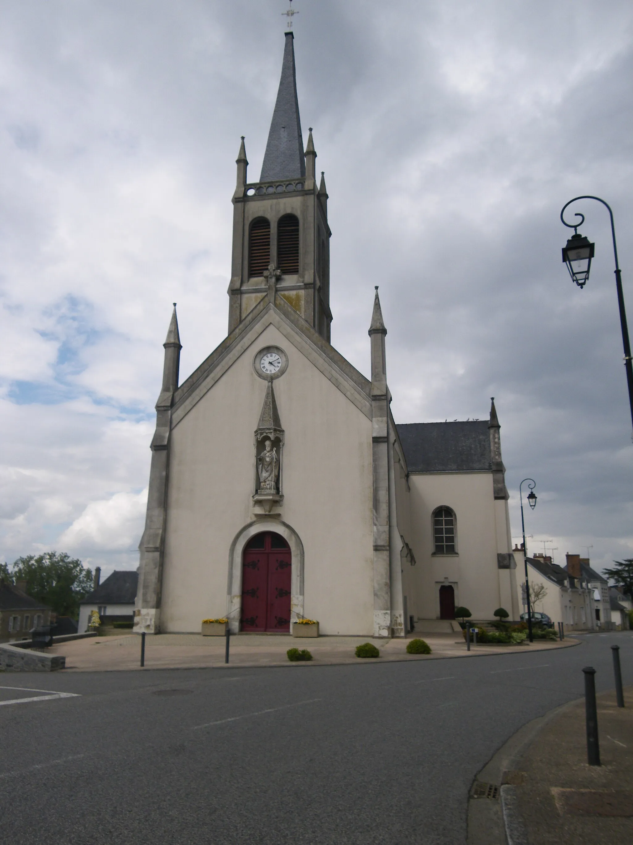 Photo showing: l'eglise de saint-aignan-sur-roe