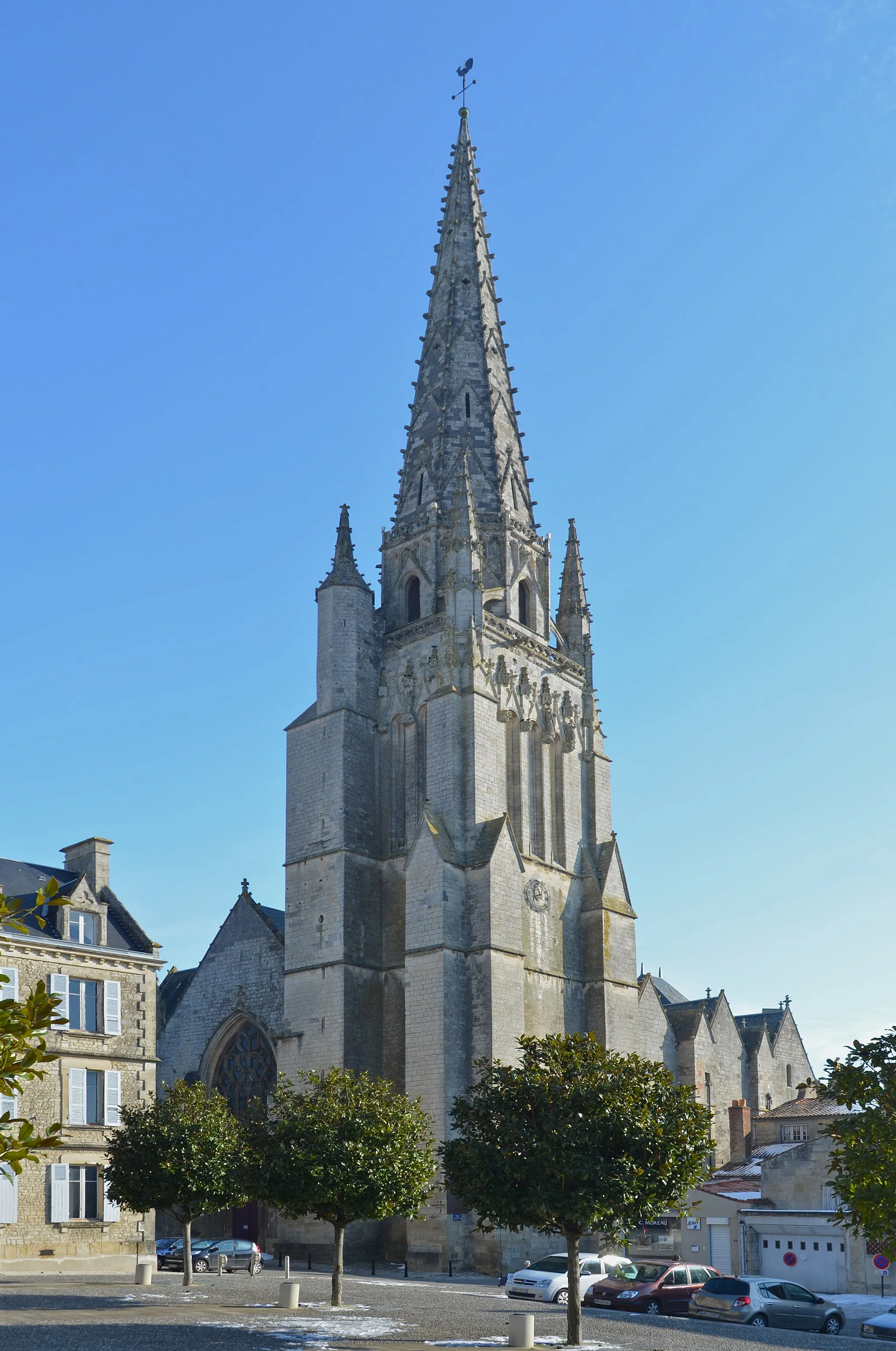Photo showing: Notre-Dame church - Fontenay-le-Comte (Vendée, France)