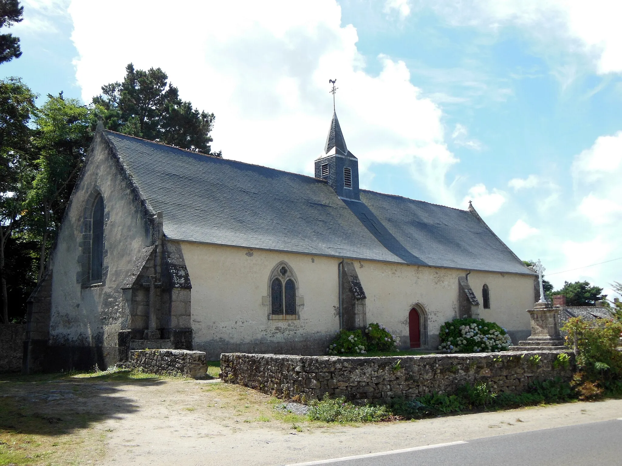 Photo showing: Chapelle Sainte-Catherine-d'Alexandrie de Clis (commune de Guérande, Loire-Atlantique, France), façade nord