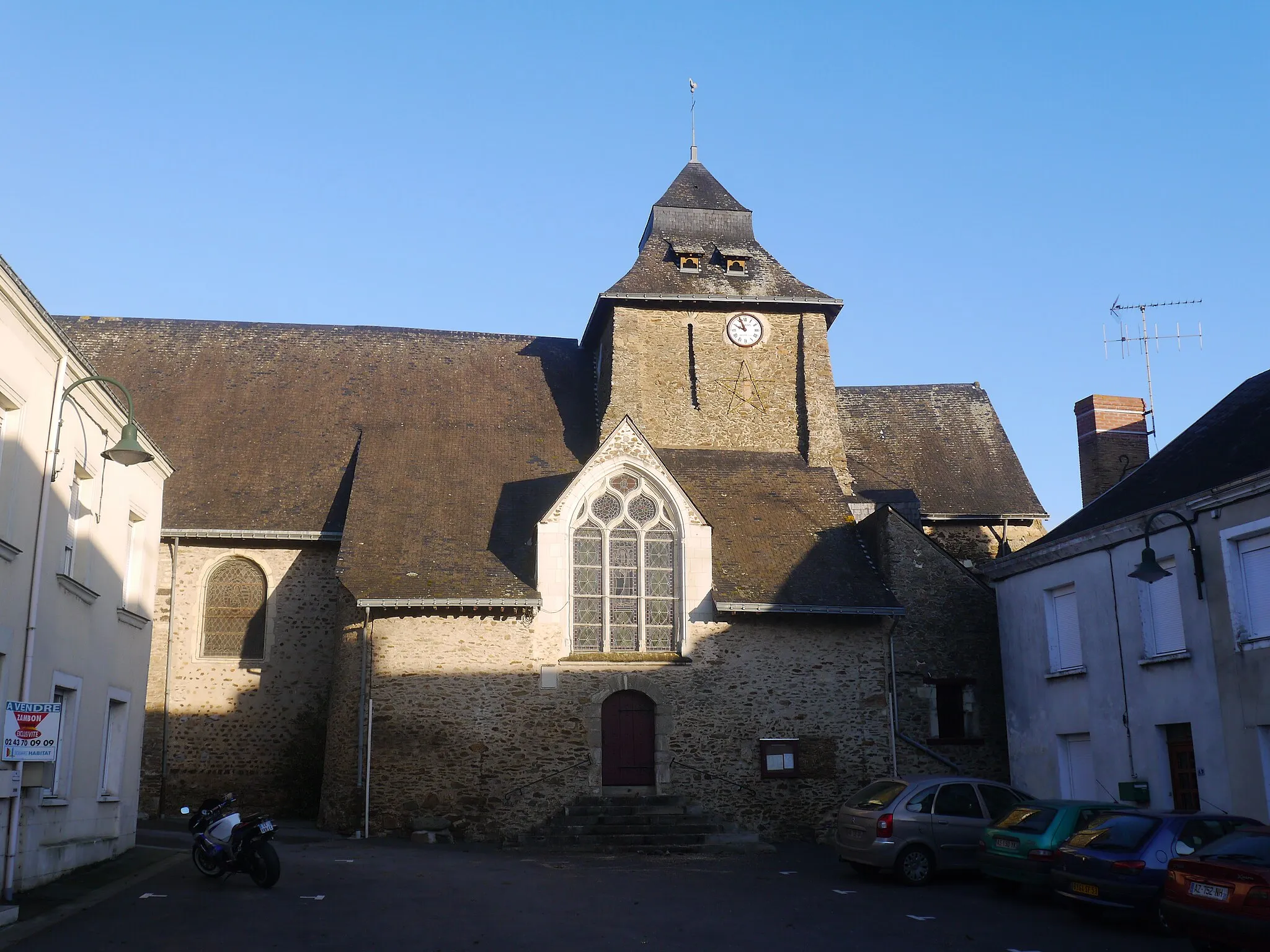 Photo showing: L'église Sainte-Opportune.