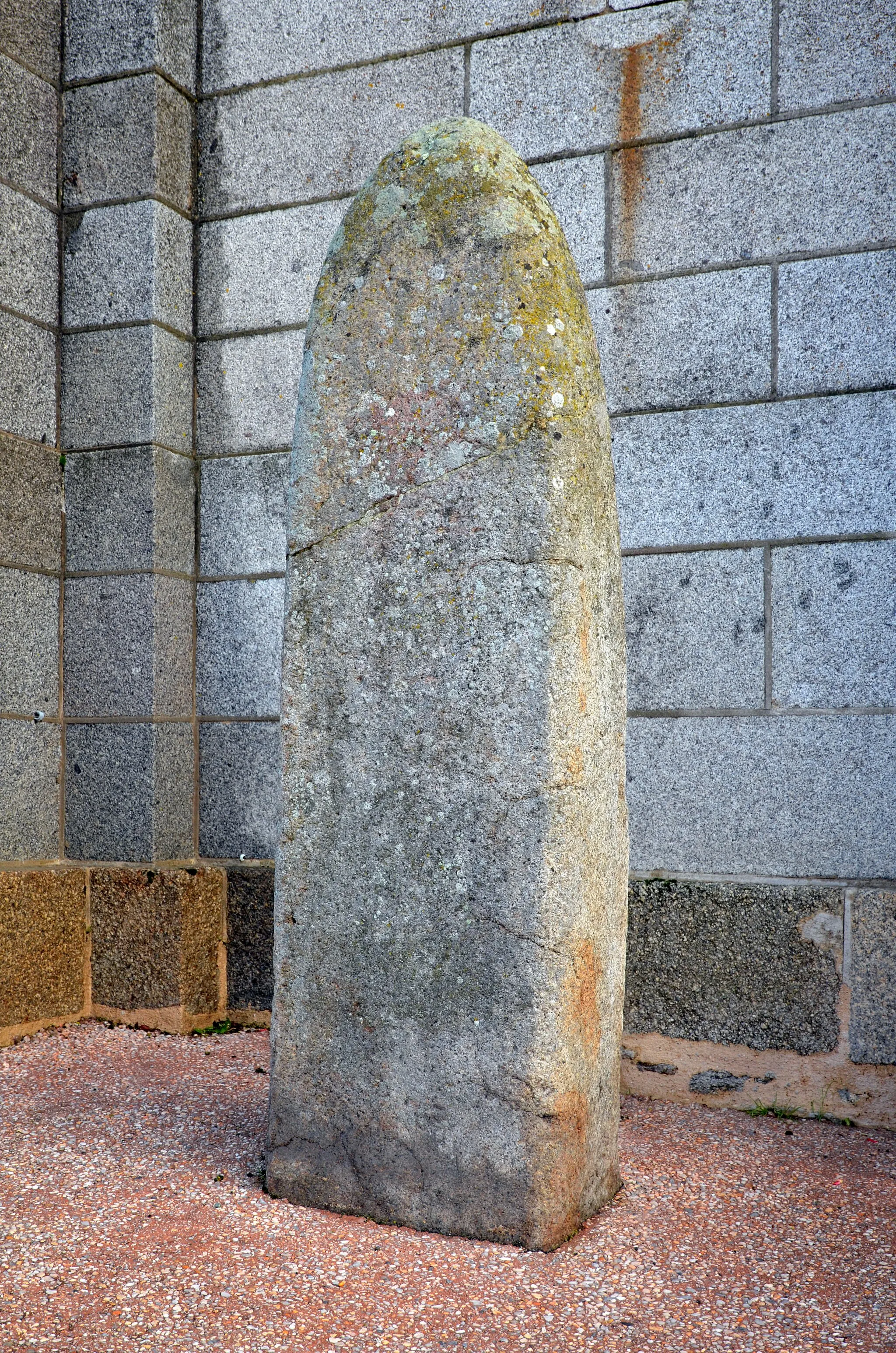 Photo showing: Gaul stele in Jublains - Mayenne, France