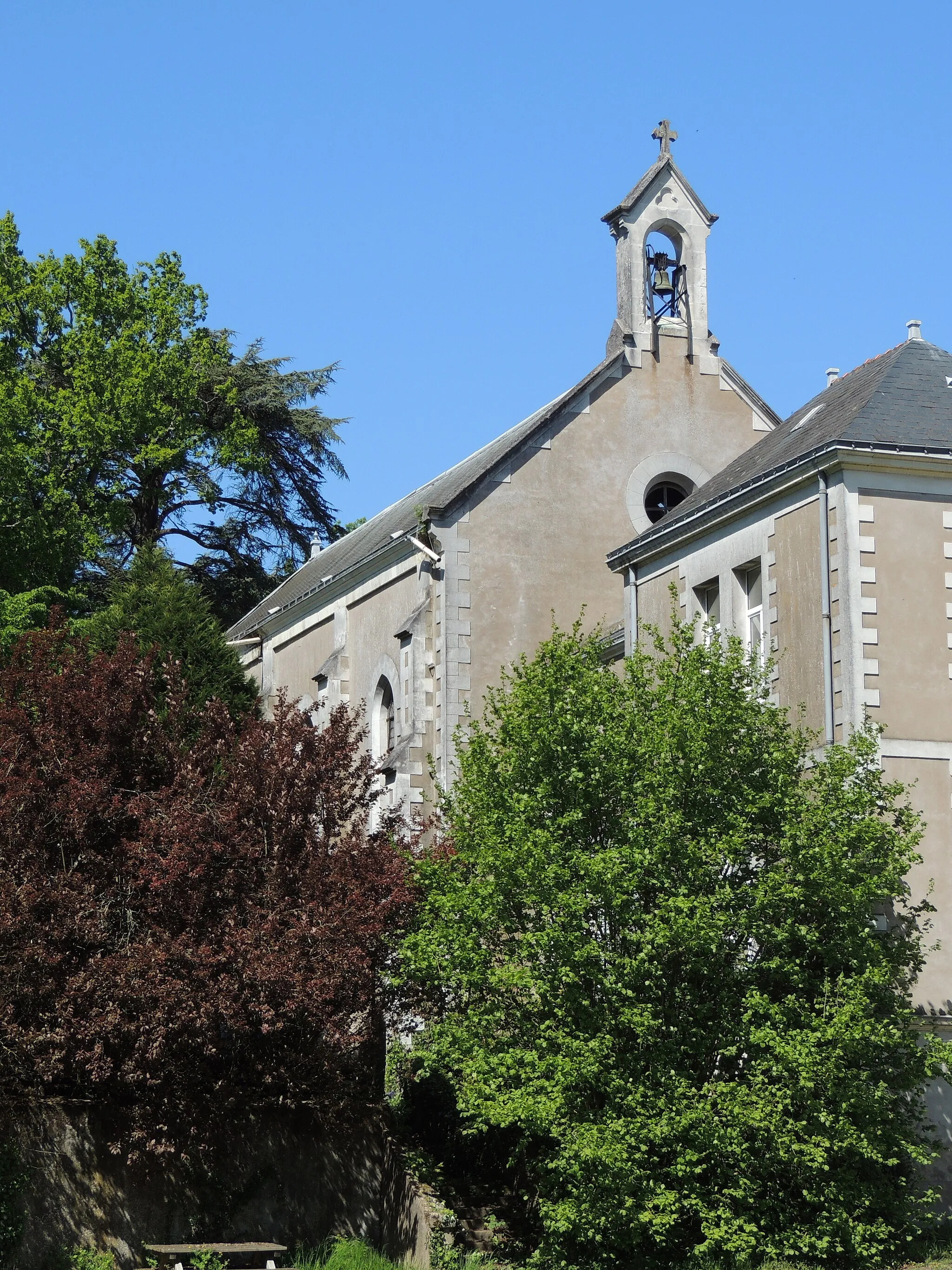 Photo showing: La Persagotière - Nantes - Chapelle - Clocher