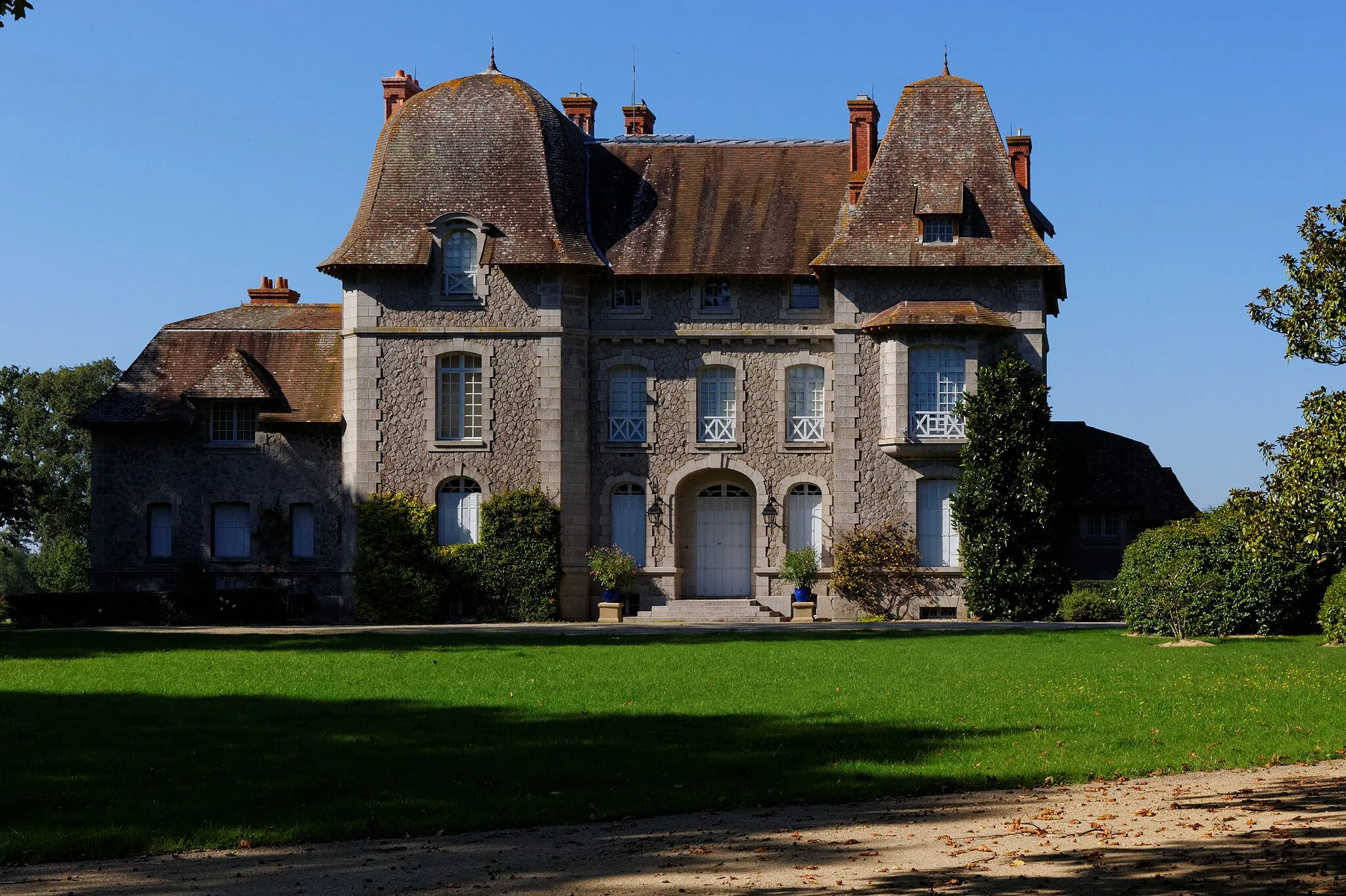 Photo showing: Château de Bois-Rouaud, lors de l'OPL Chéméré