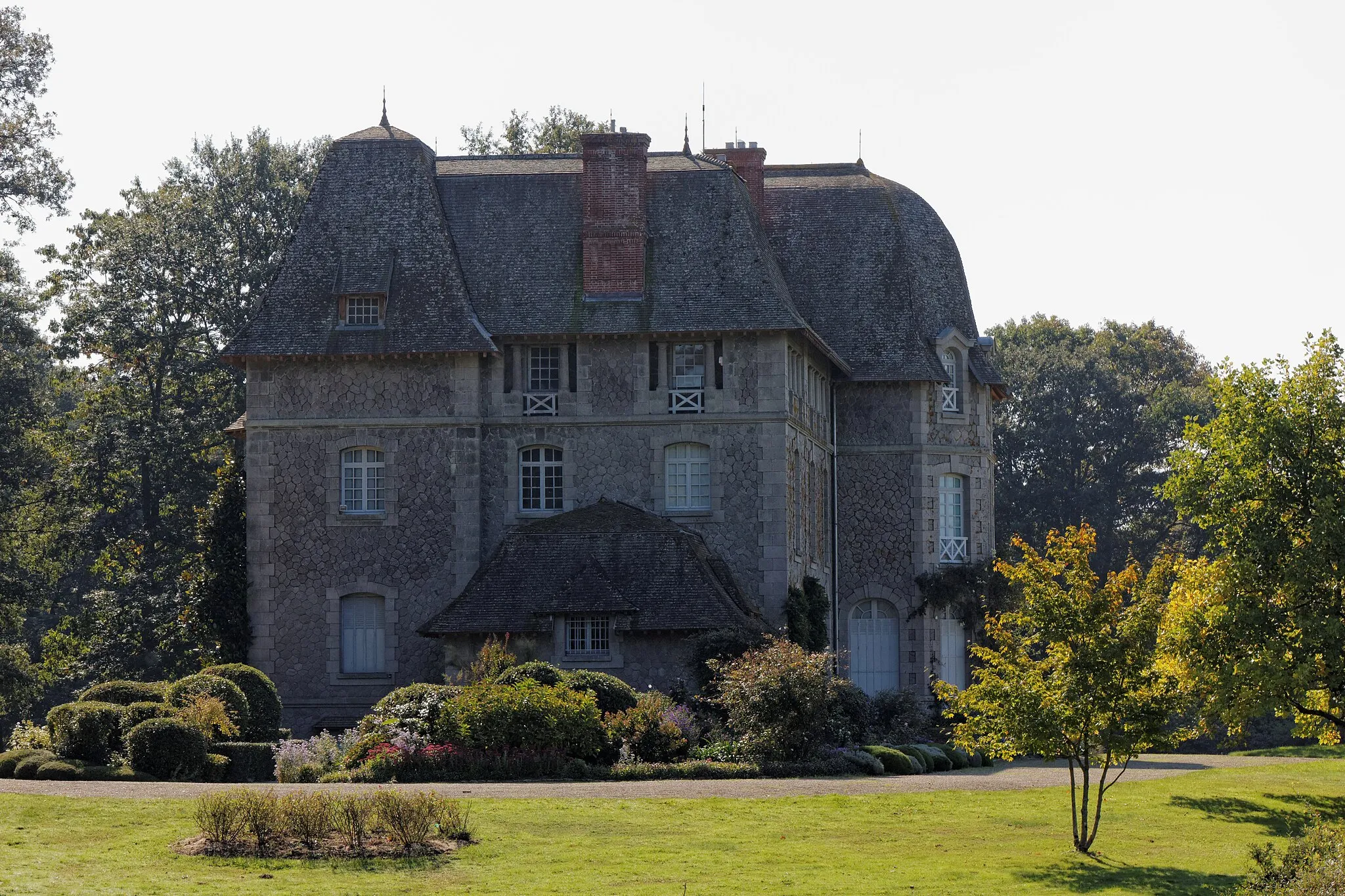 Photo showing: Château de Bois-Rouaud, lors de l'OPL Chéméré