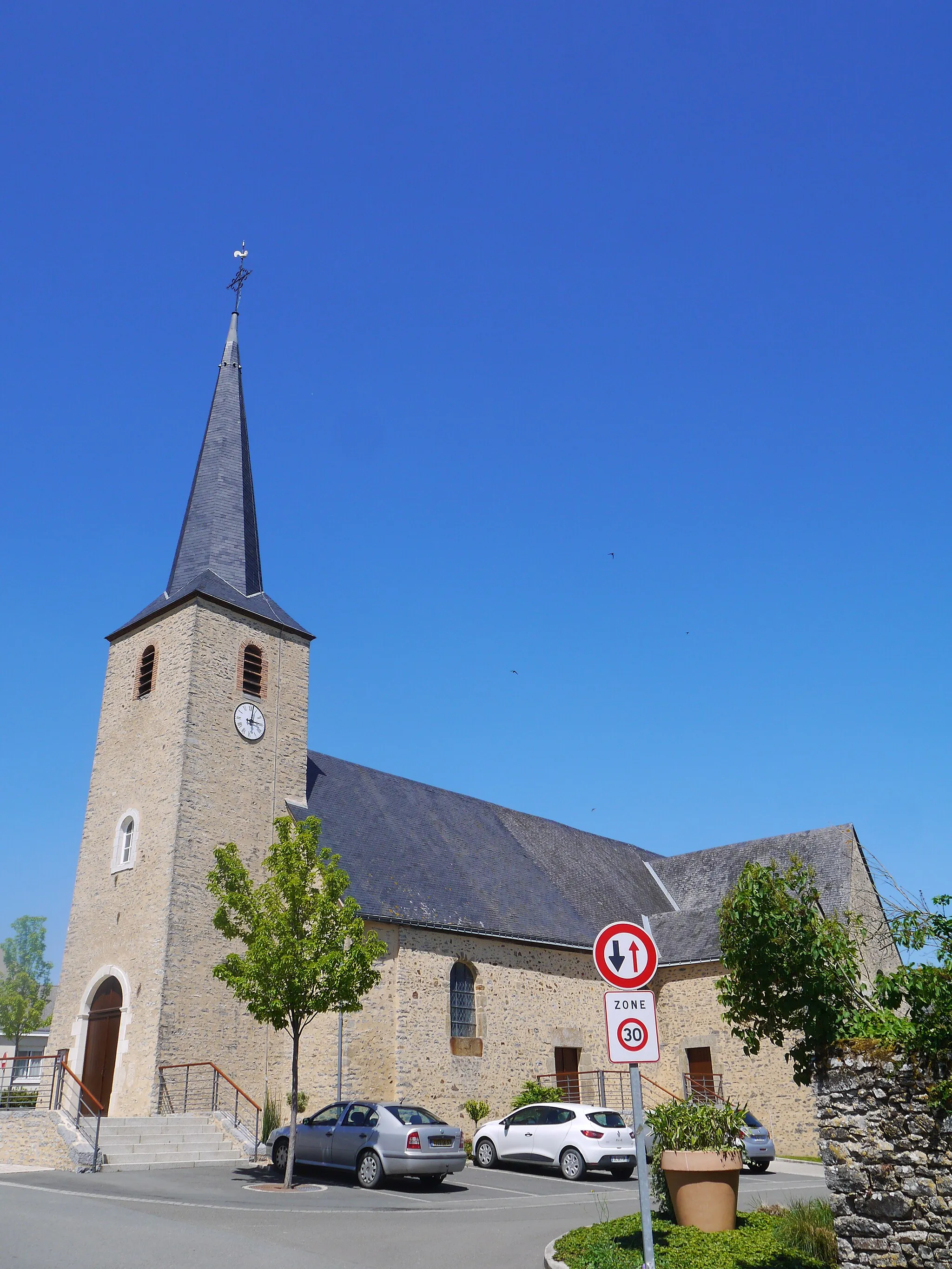 Photo showing: L'église Saint-Martin.