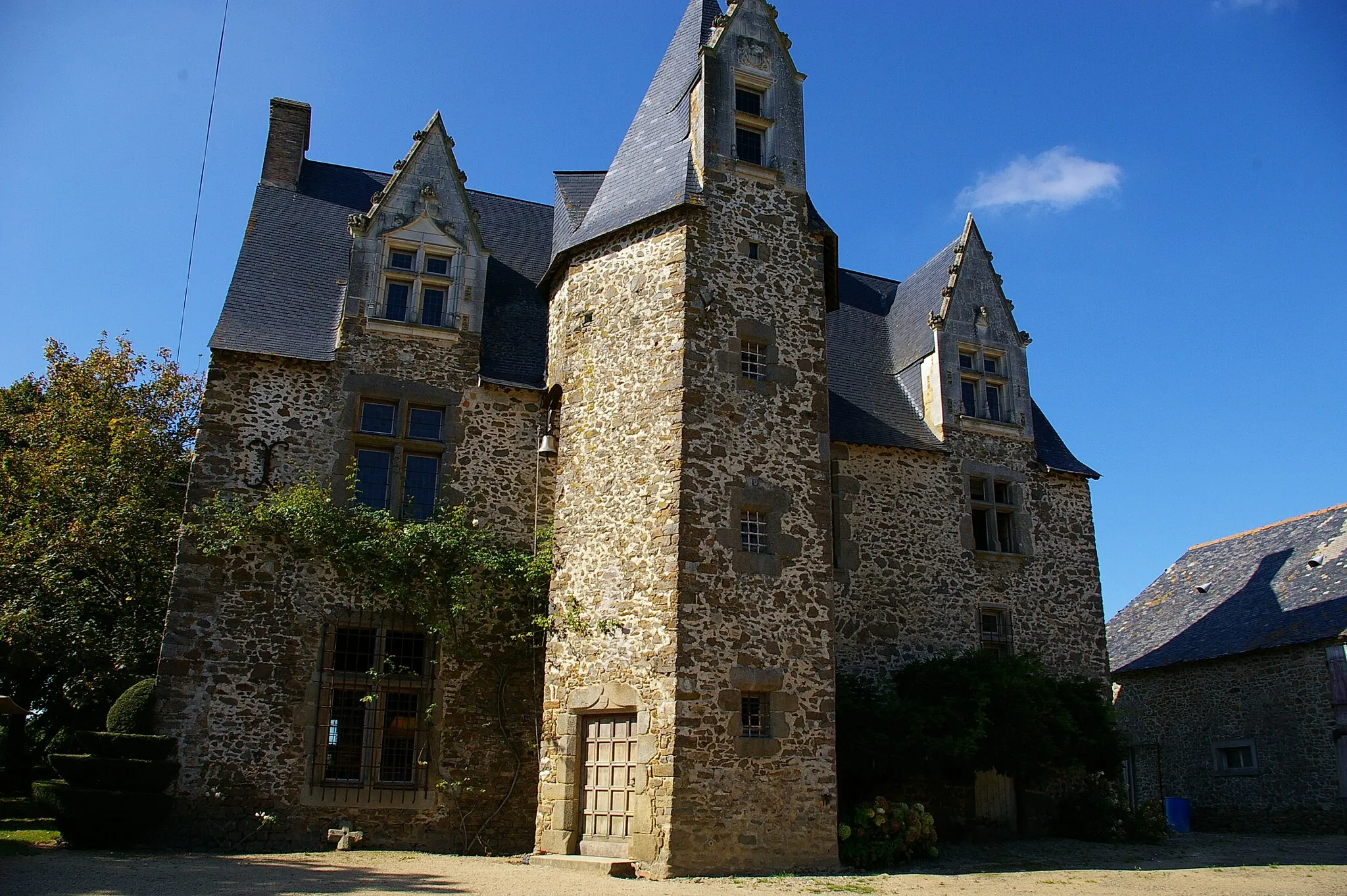 Photo showing: Manoir_d'Aubigné à Vaiges (Mayenne)