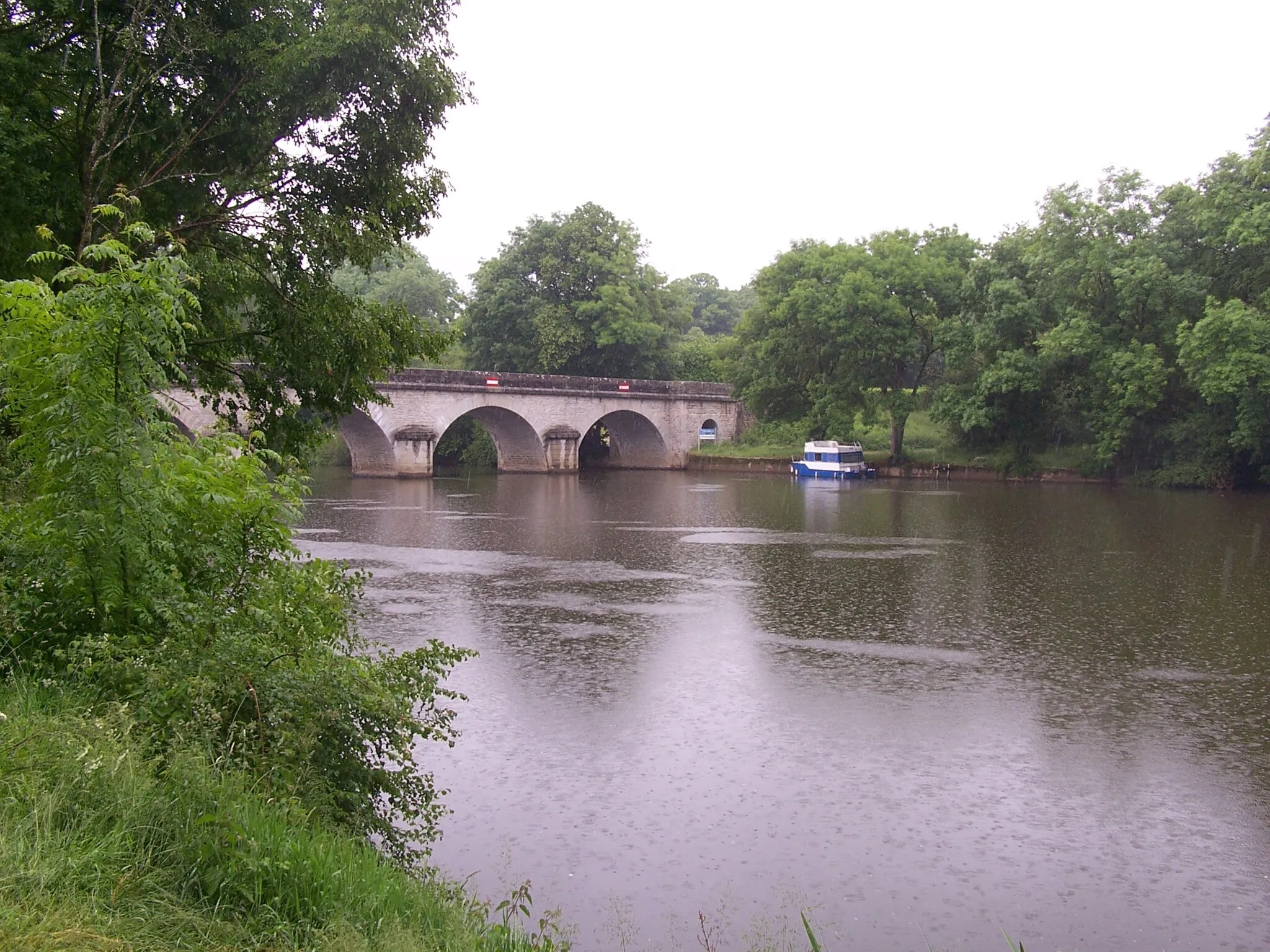 Photo showing: De Mayenne (rivier) in de buurt van Houssay.