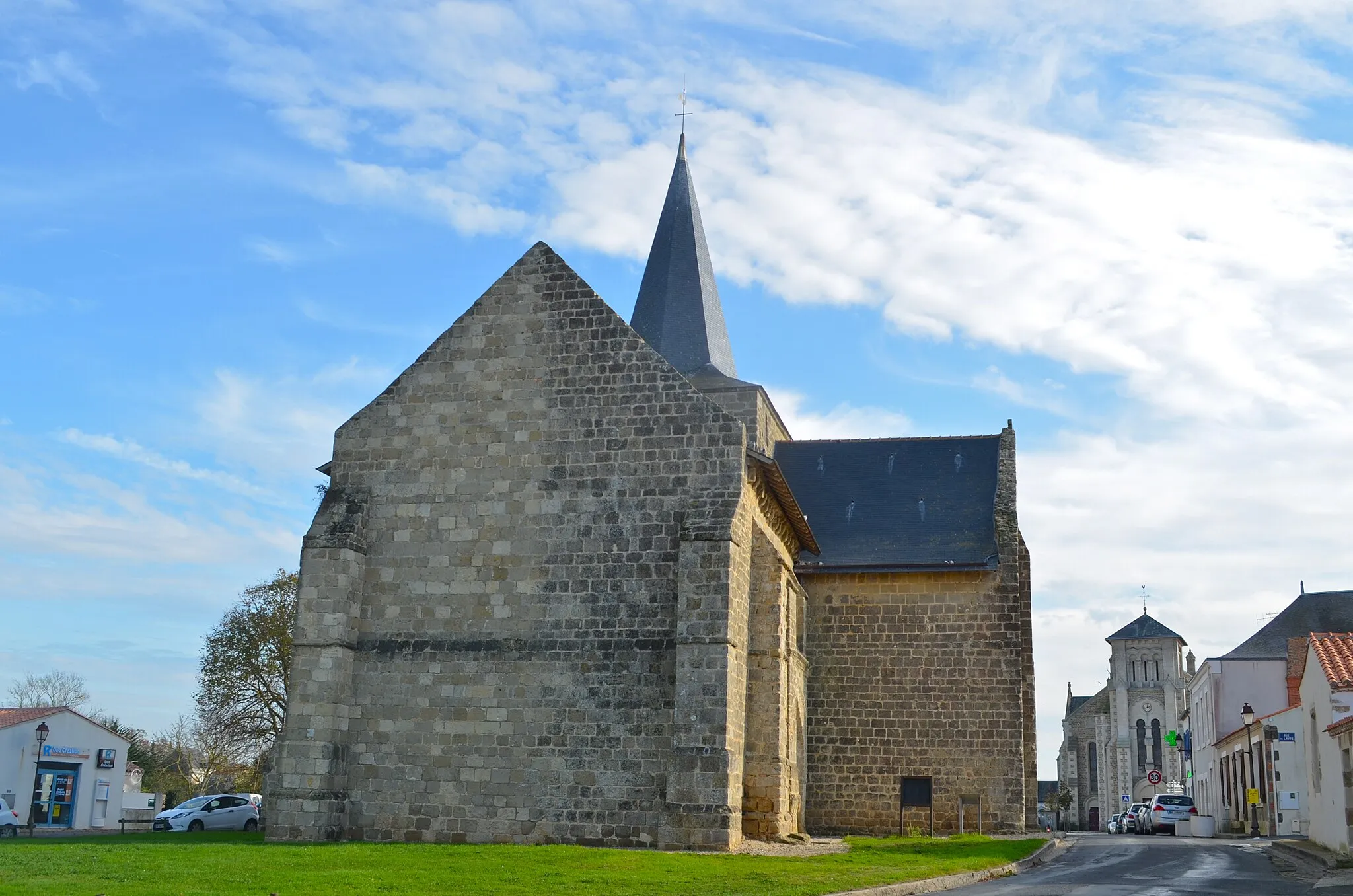 Photo showing: Ancienne église Saint-Martin - Sallertaine (Vendée)