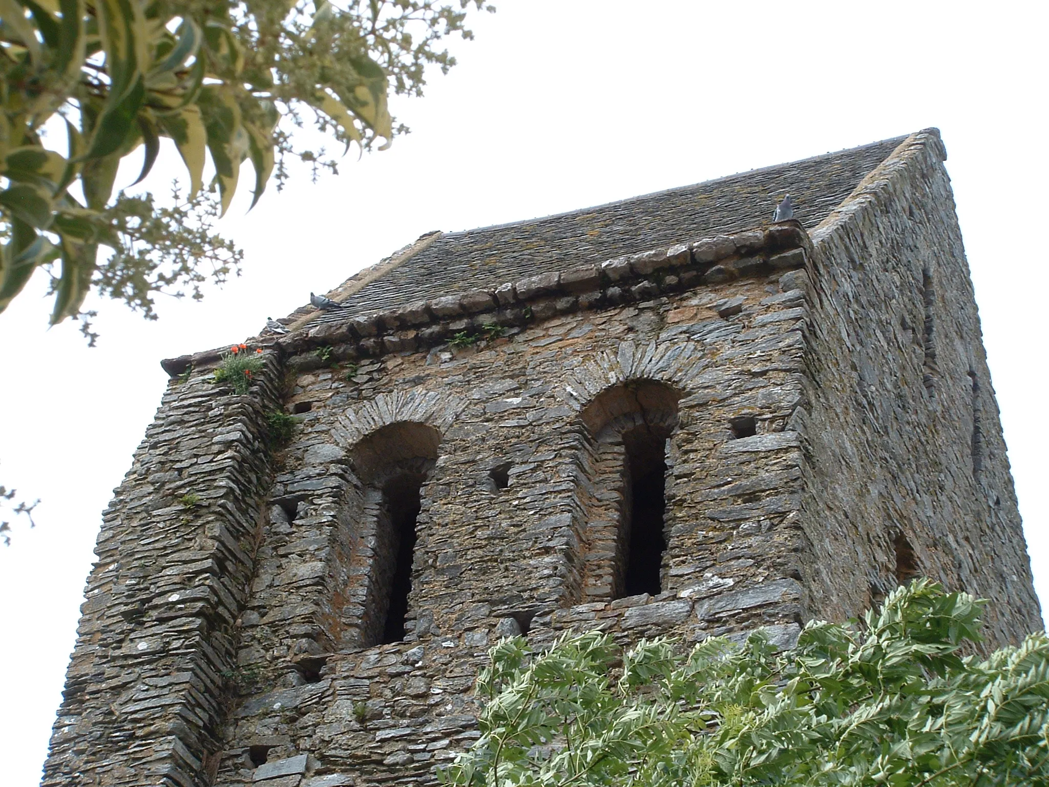 Photo showing: top of the roman bell tower