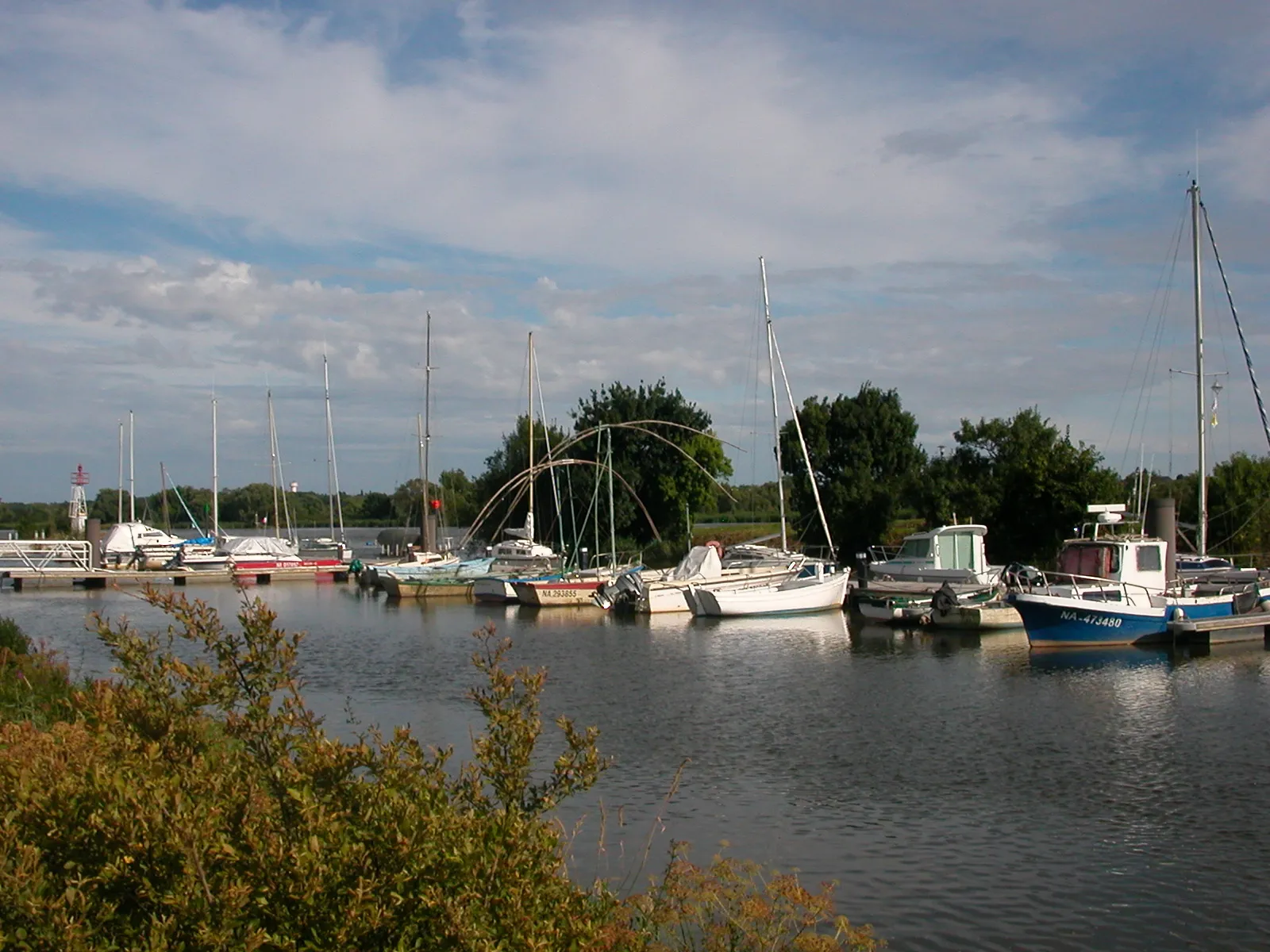 Photo showing: Port of Couëron on the Loire River