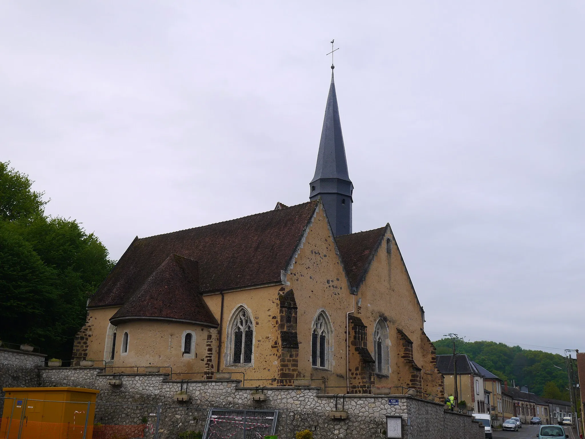 Photo showing: L'église Saint-Étienne.