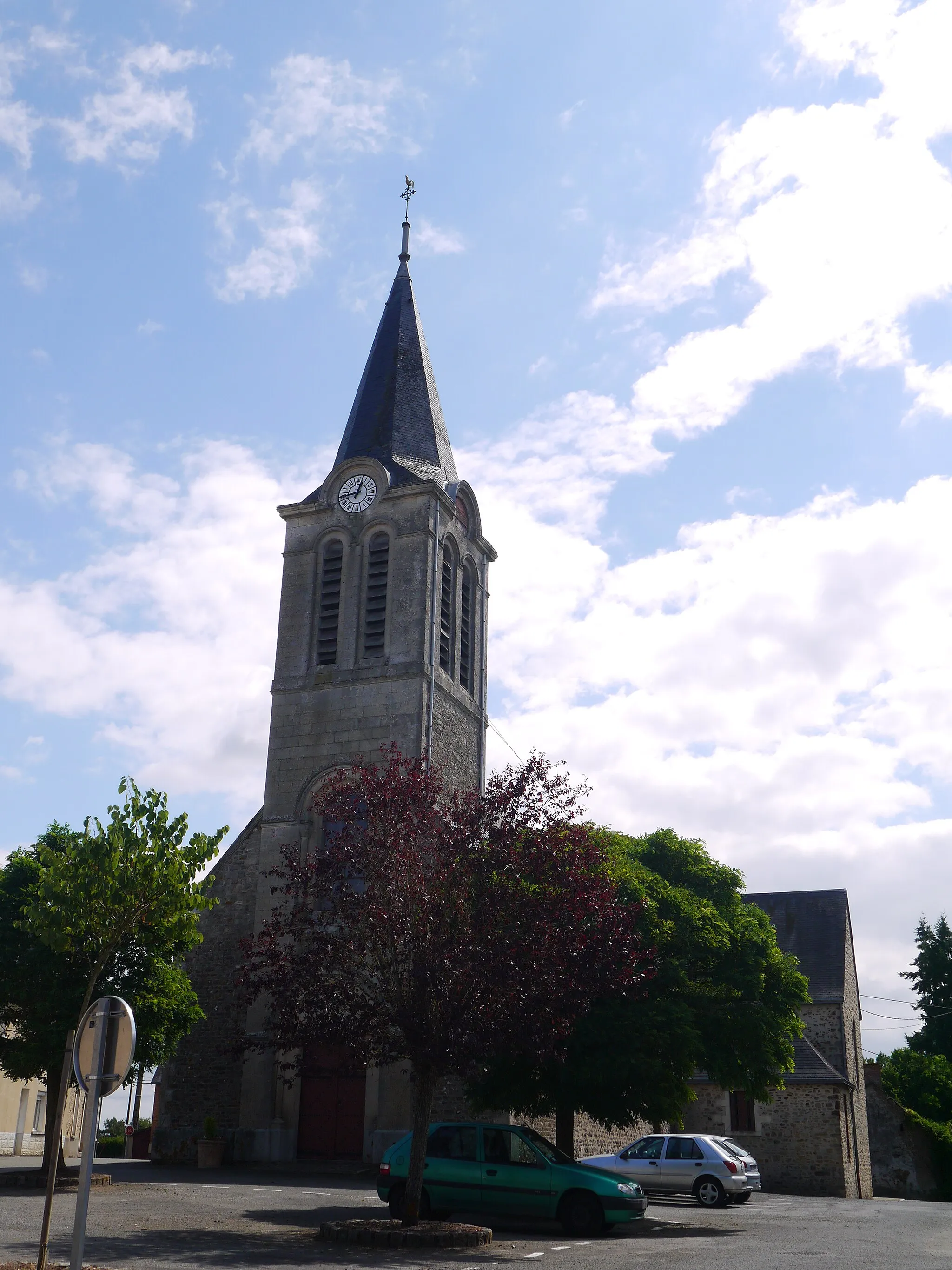 Photo showing: L'église Saint-Martin.