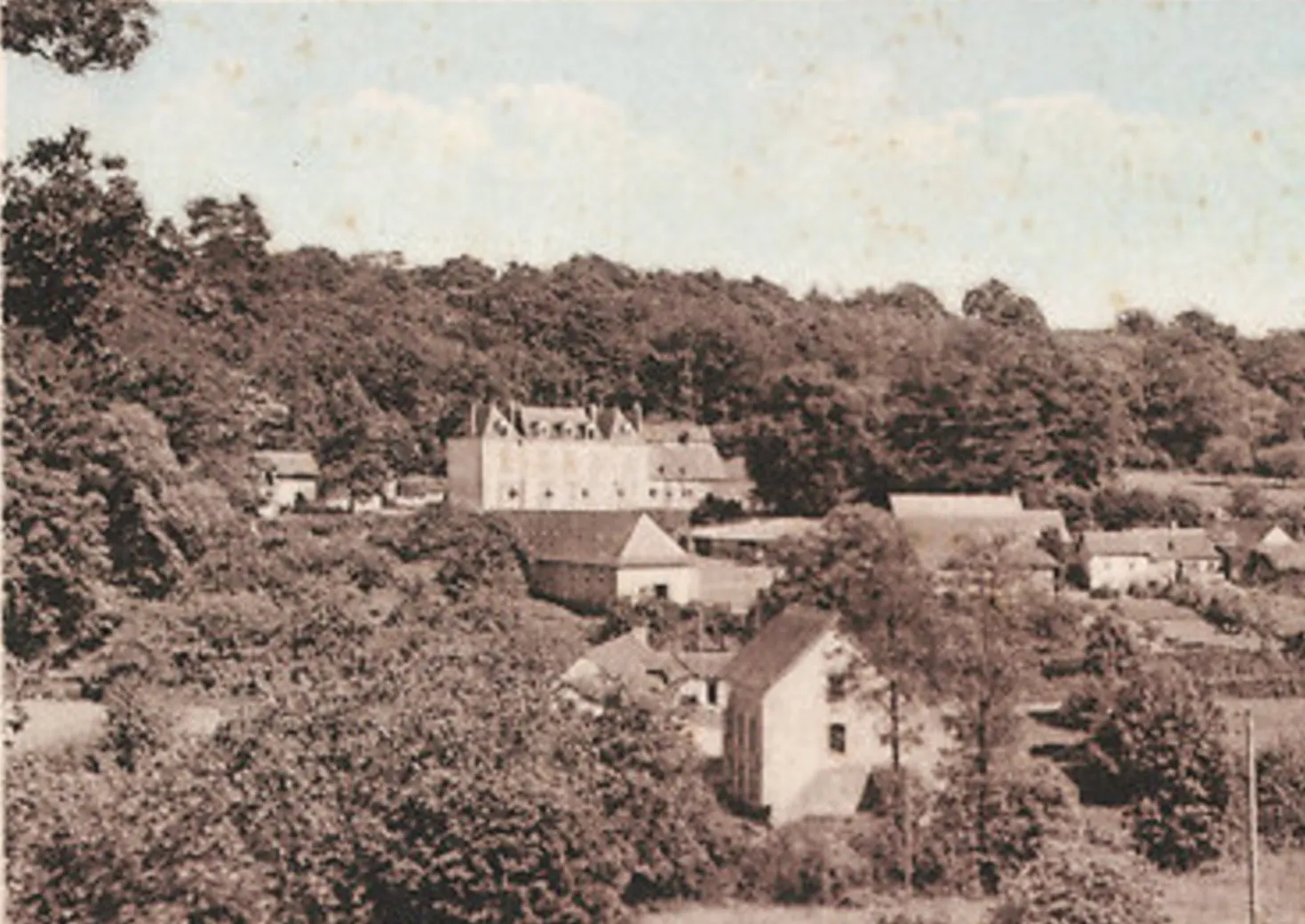 Photo showing: Le château de Thuboeuf (Nuillé-sur-vicoin) vers 1900