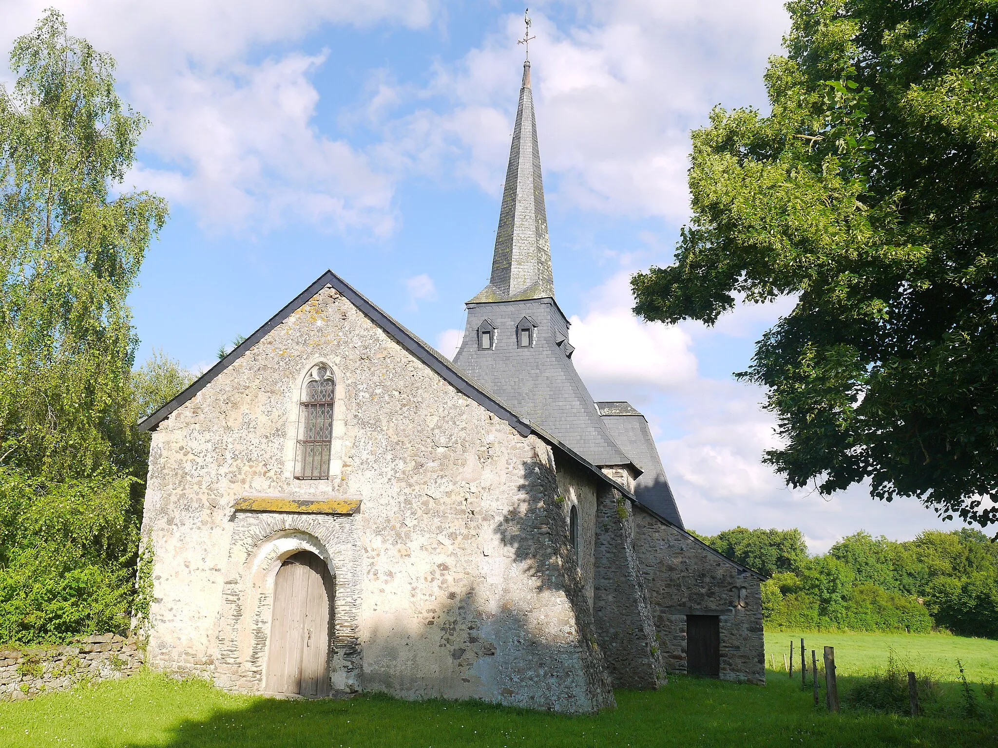 Photo showing: L'église.