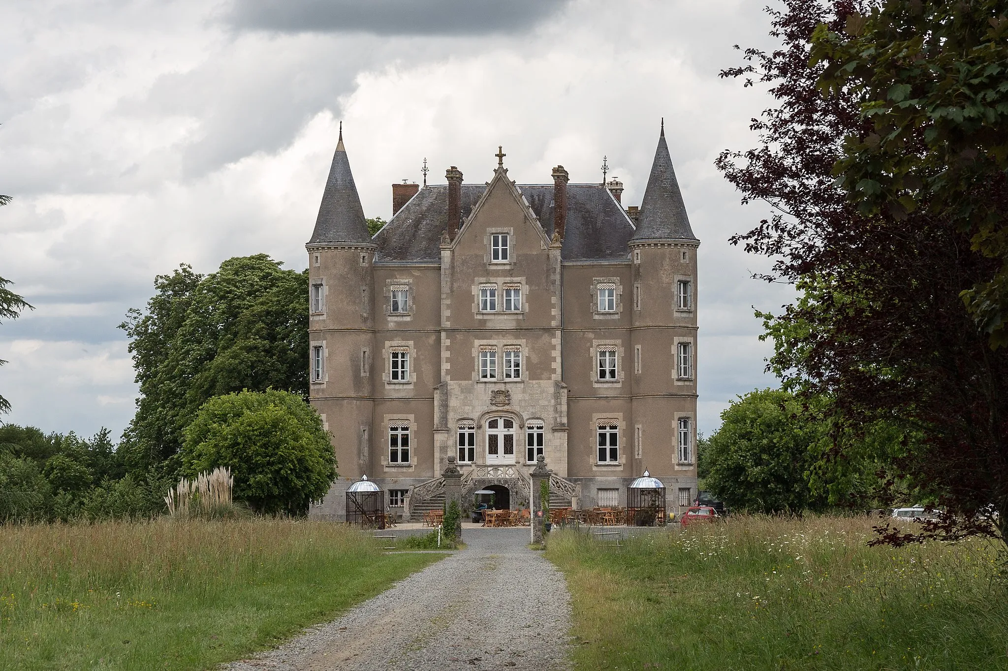 Photo showing: Château de la Motte-Husson à Martigné-sur-Mayenne