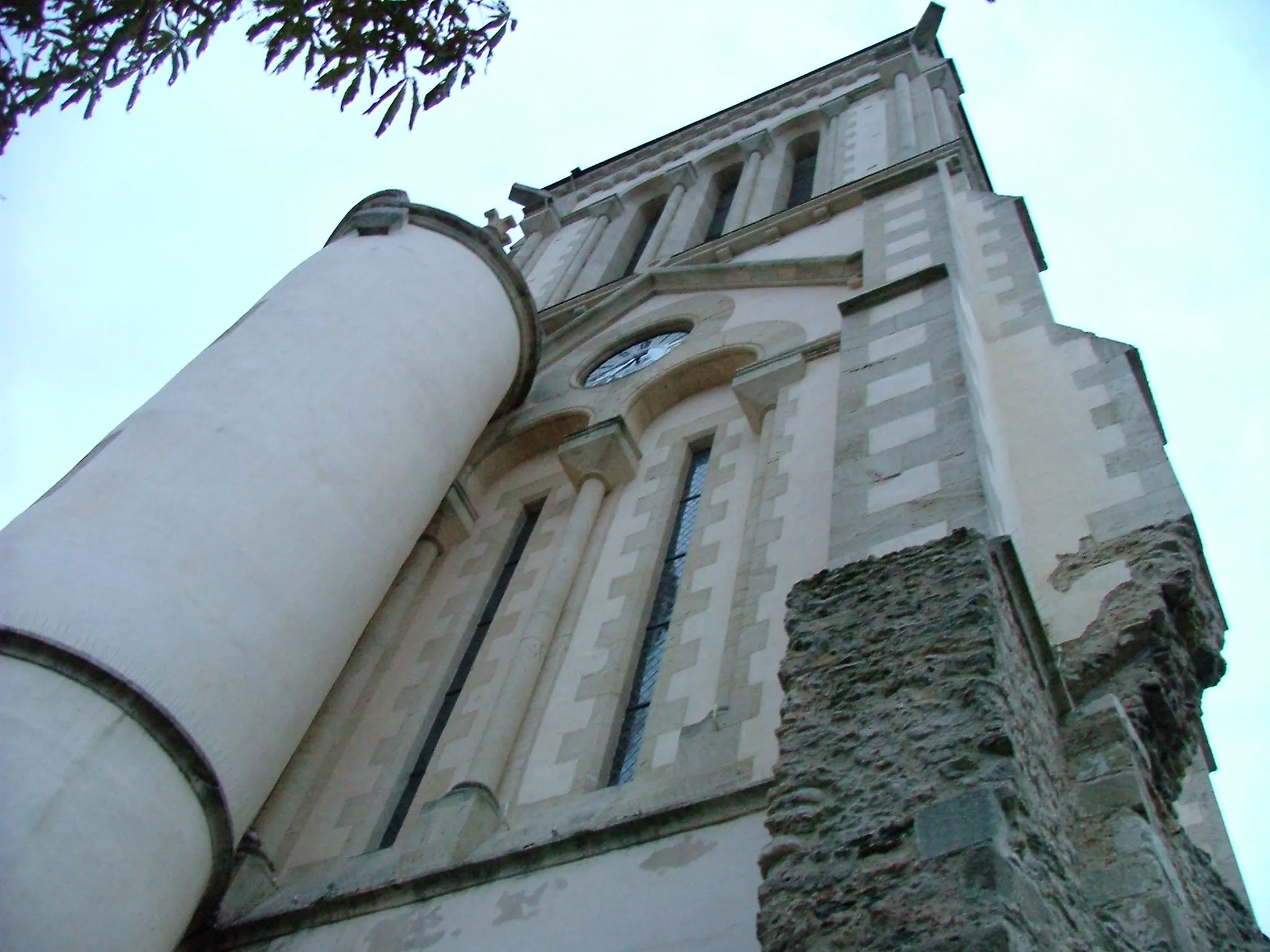 Photo showing: Clocher de la vieille église de Challans