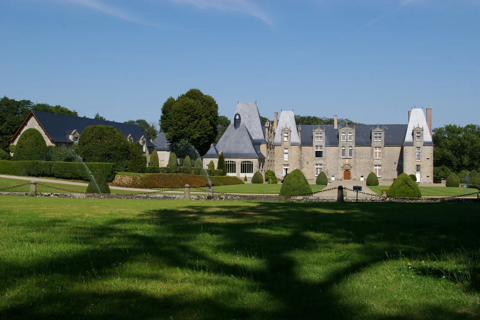Photo showing: Château de la Roche-Pichemer, Saint-Ouën-des-Vallons (Mayenne)