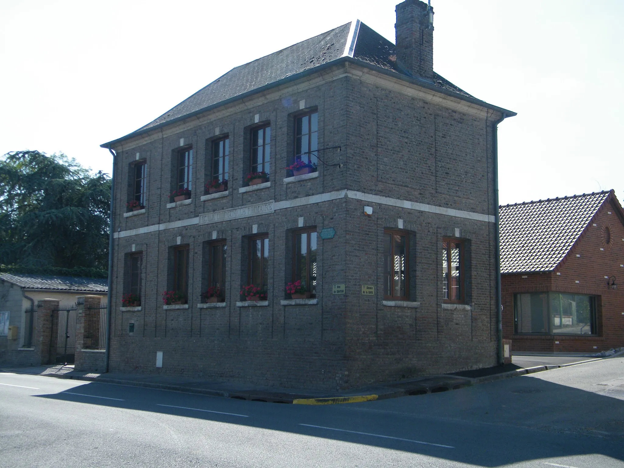 Photo showing: Bettencourt-Rivière (Somme, Fr), école